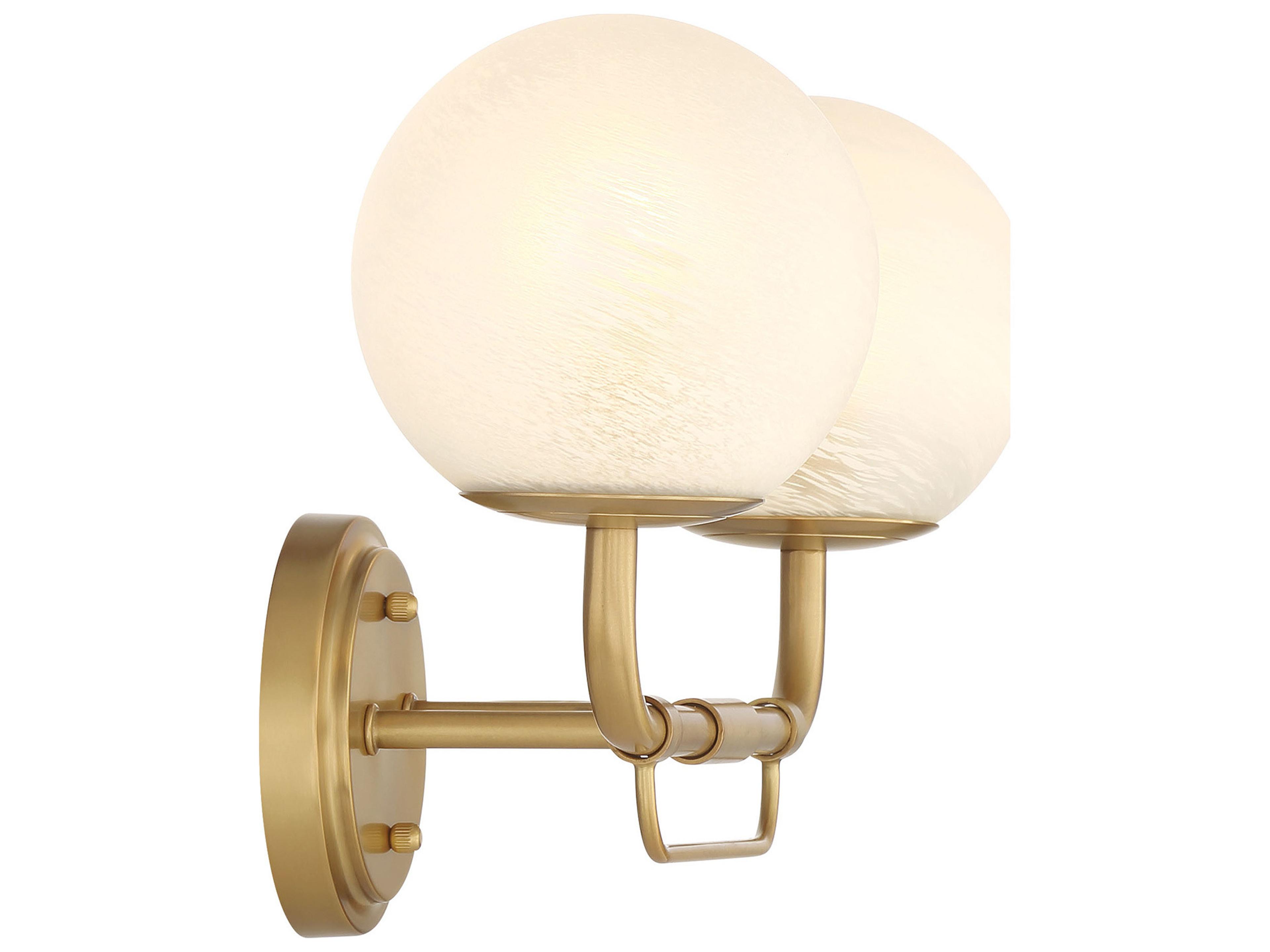 Minka Lavery Whitehall 2-Light Legacy Brass Vanity Light