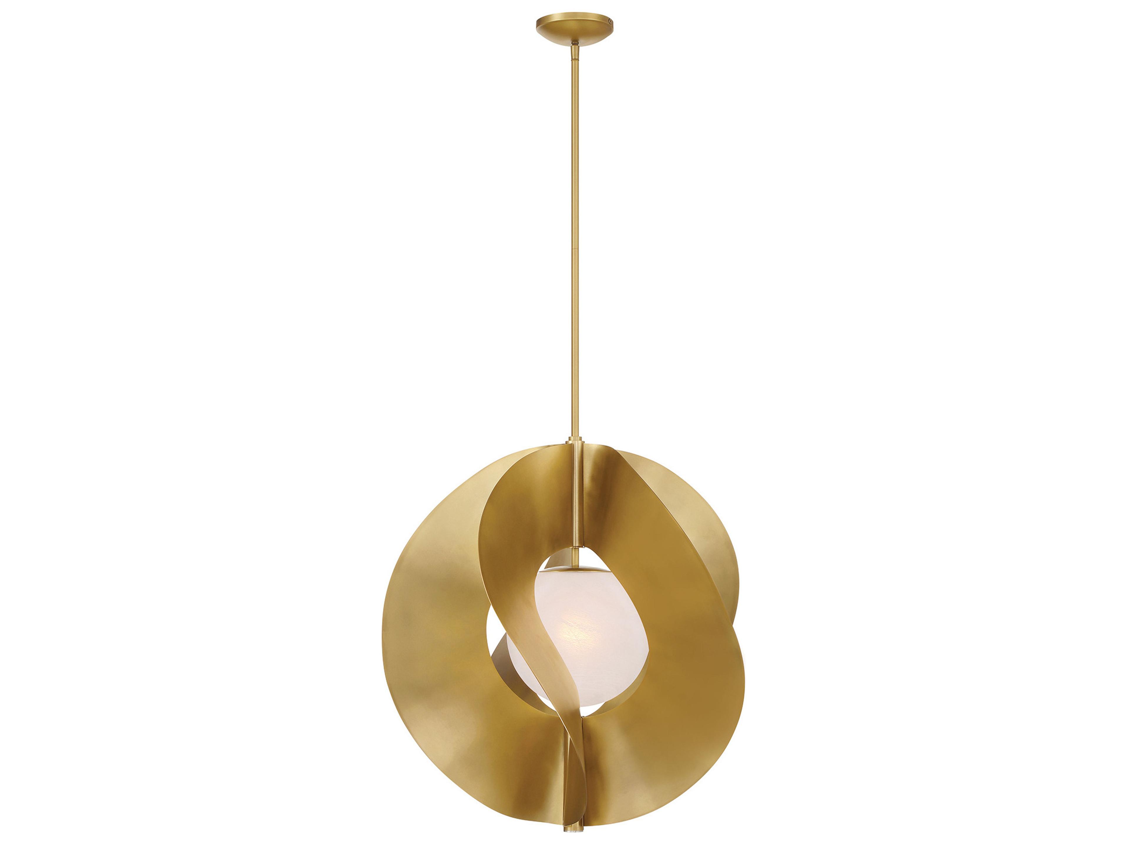 Gloria 1-Light Legacy Brass Pendant