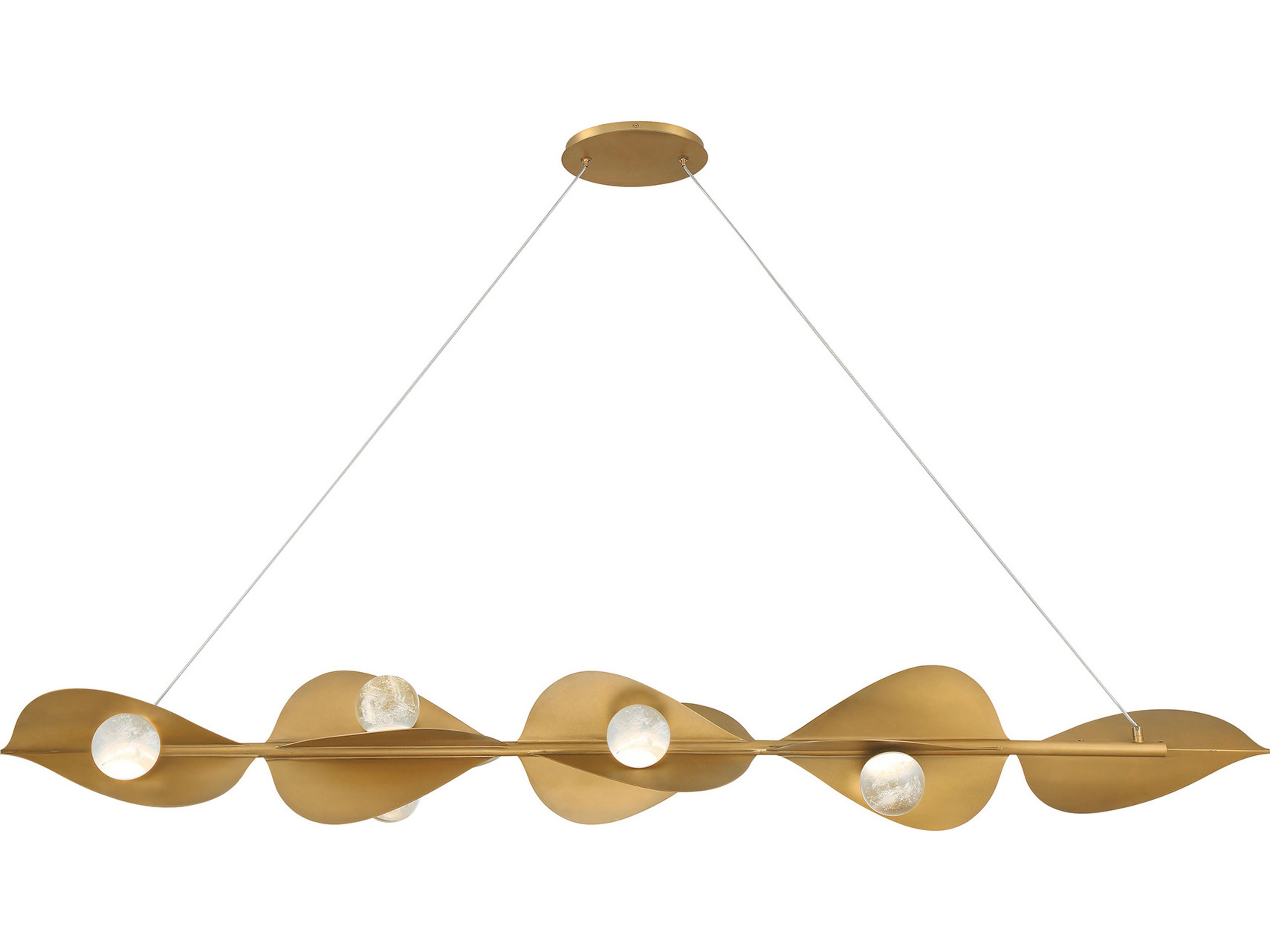 Minka Lavery Pod Legacy Brass Linear Island Pendant