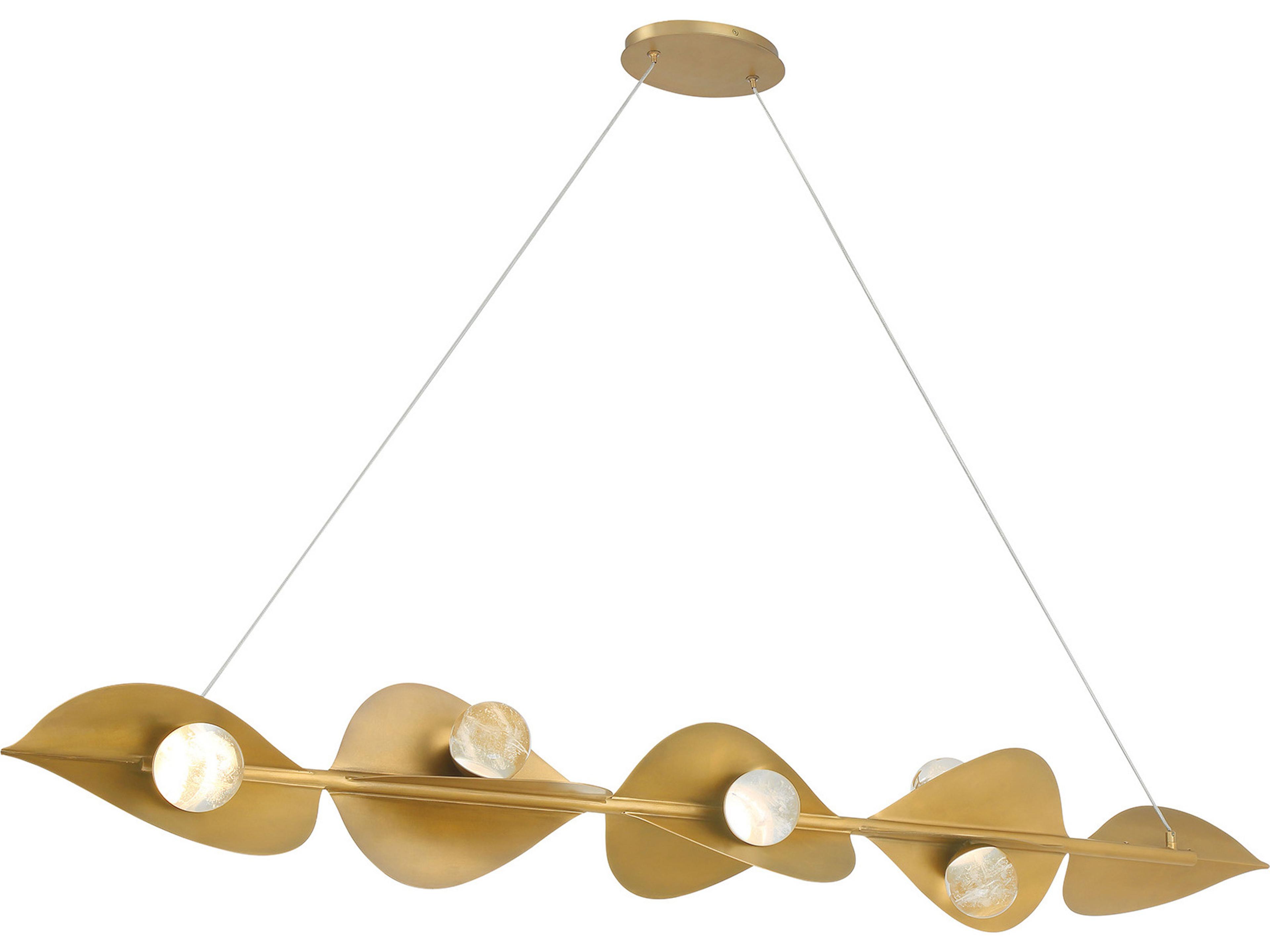 Minka Lavery Pod Legacy Brass Linear Island Pendant
