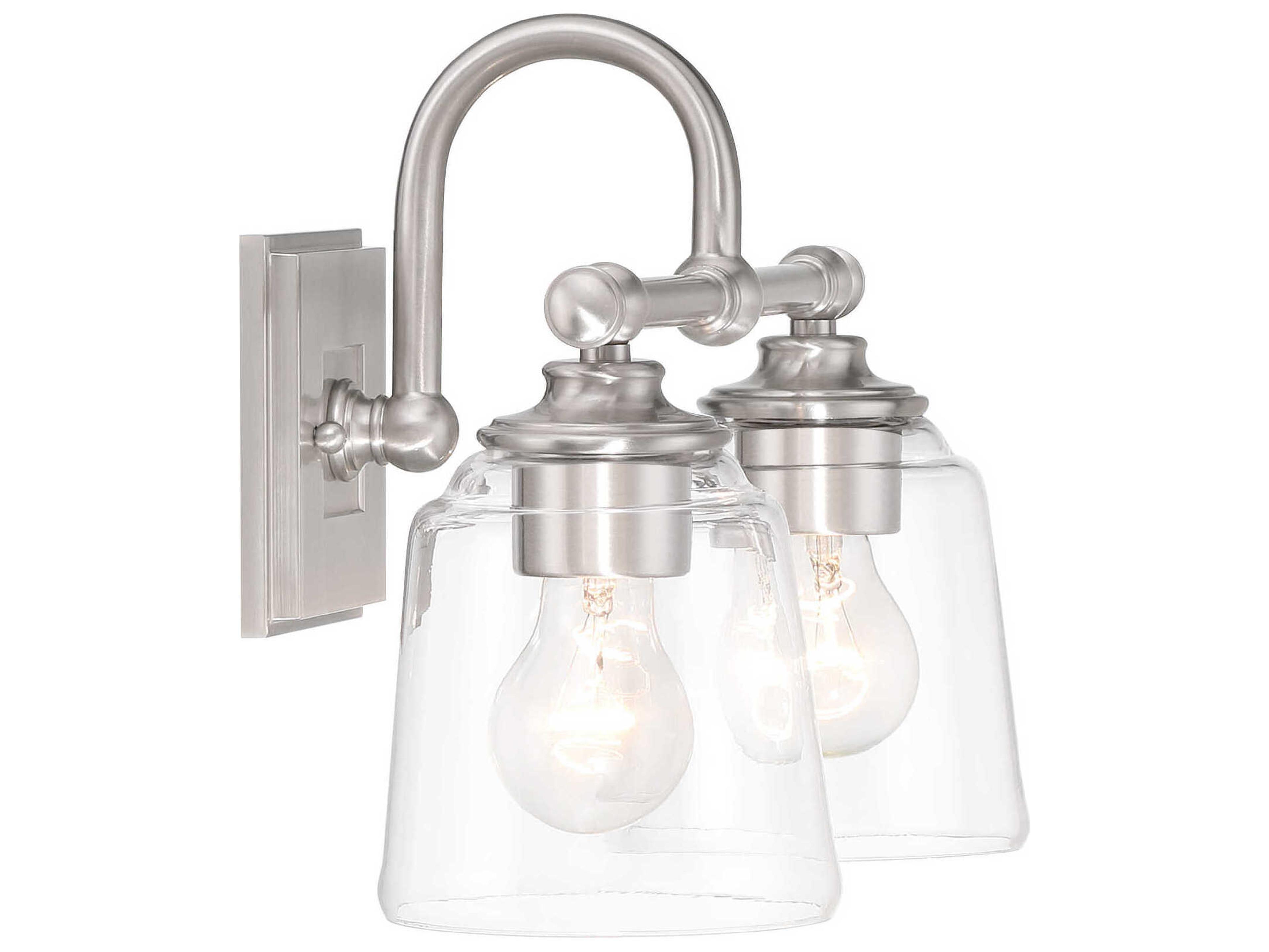 Minka Lavery Antonia 3-Light Brushed Nickel Vanity Light