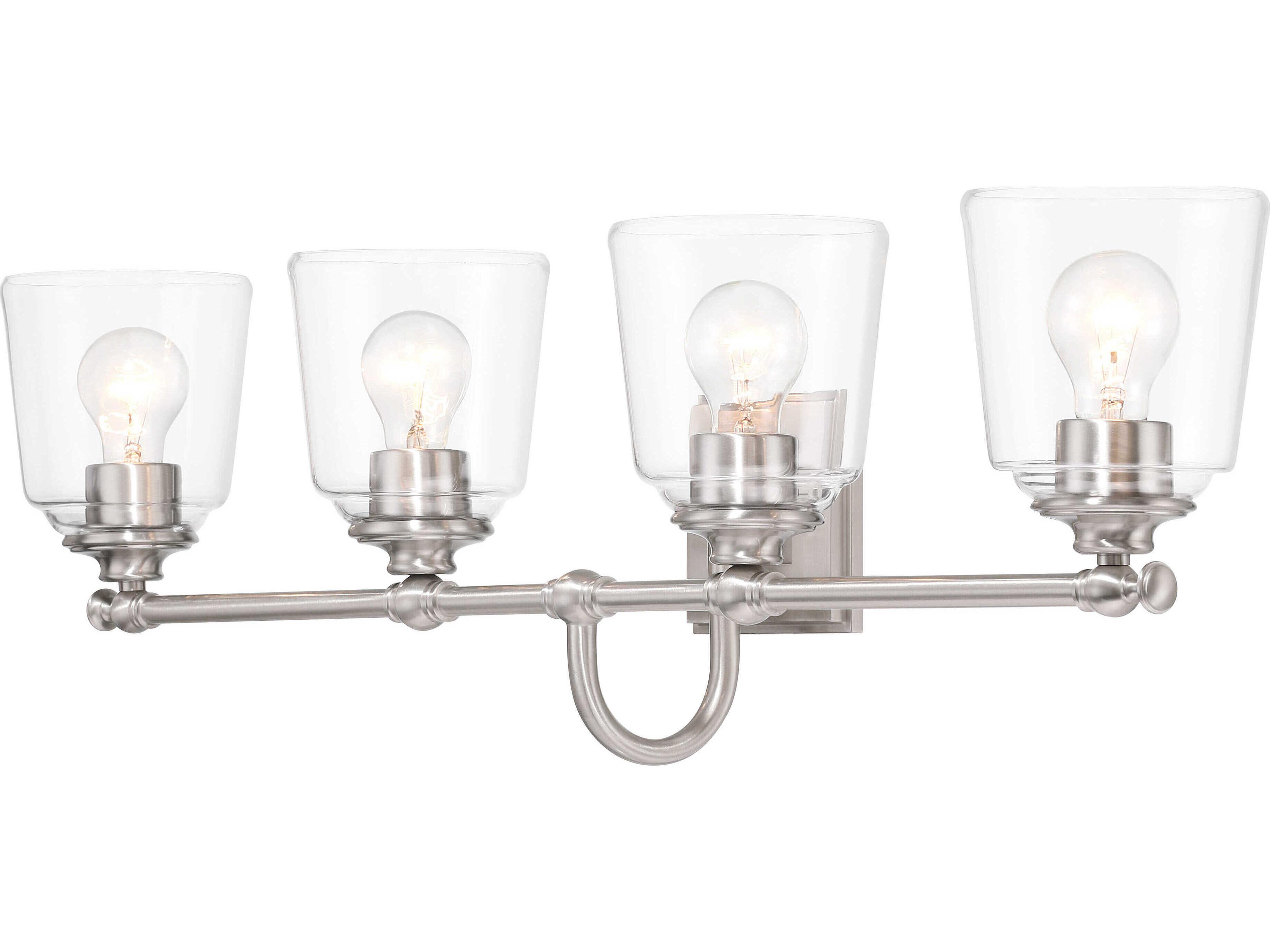 Minka Lavery Antonia 4-Light Brushed Nickel Vanity Light