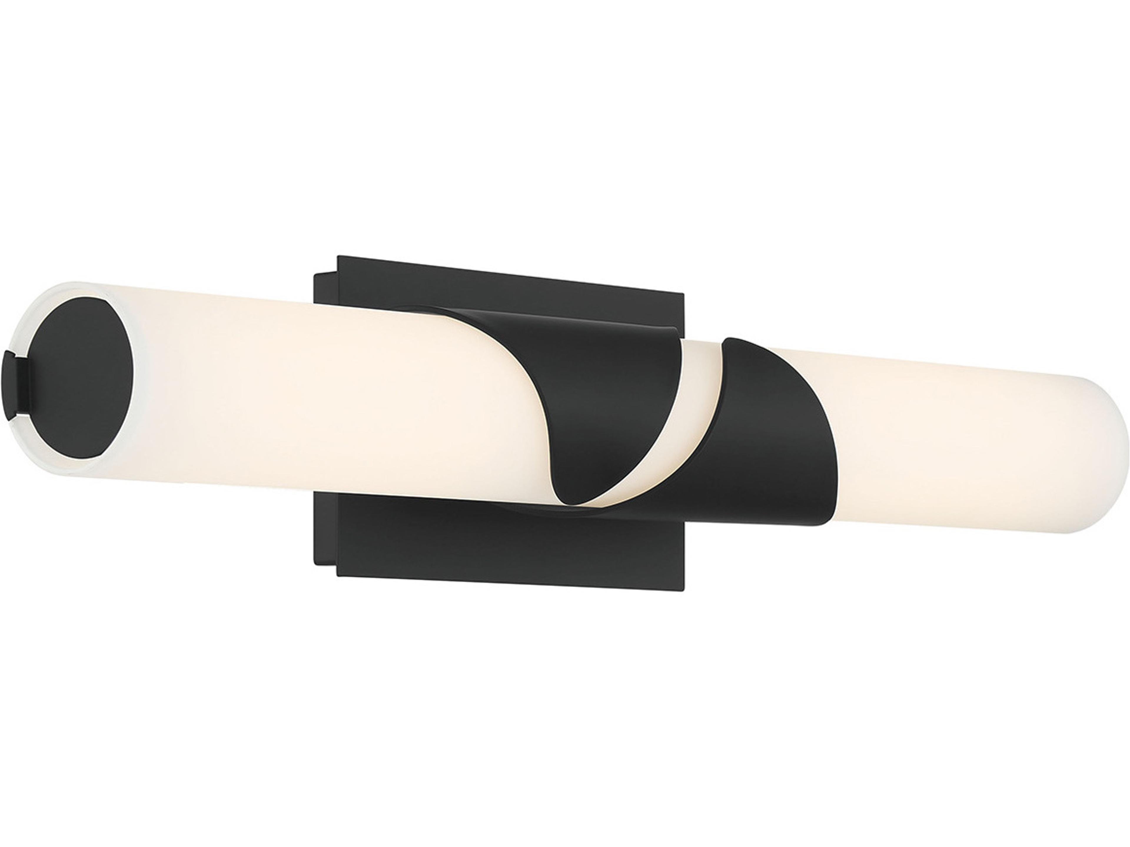 Minka Lavery Grafton Dark Matte Black Vanity Light