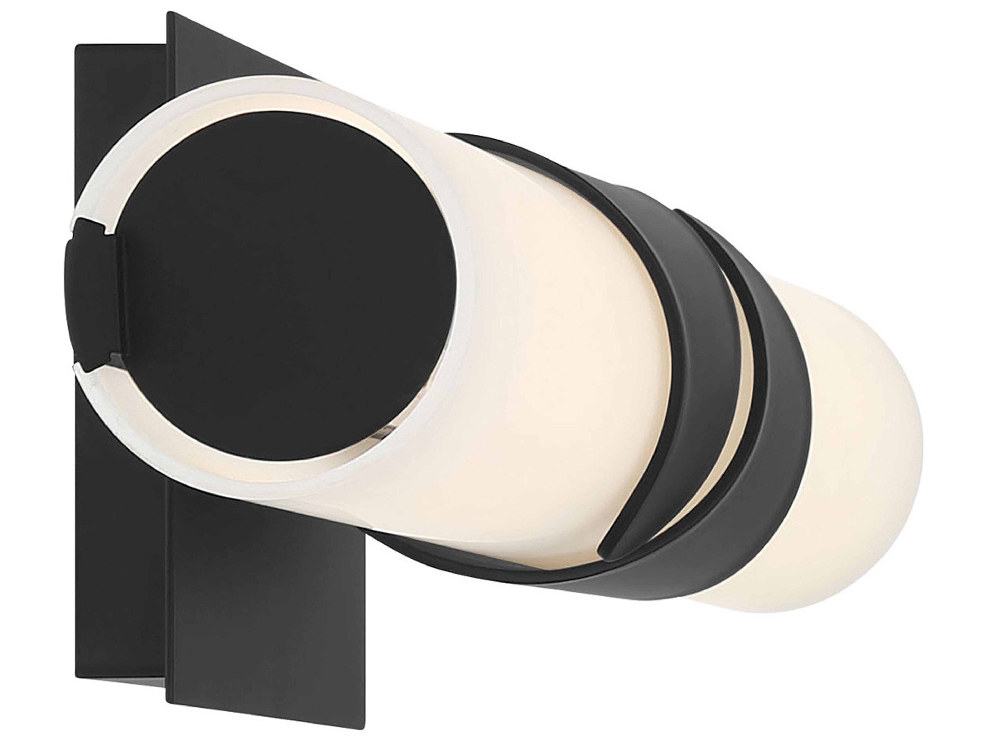 Minka Lavery Grafton Dark Matte Black Vanity Light