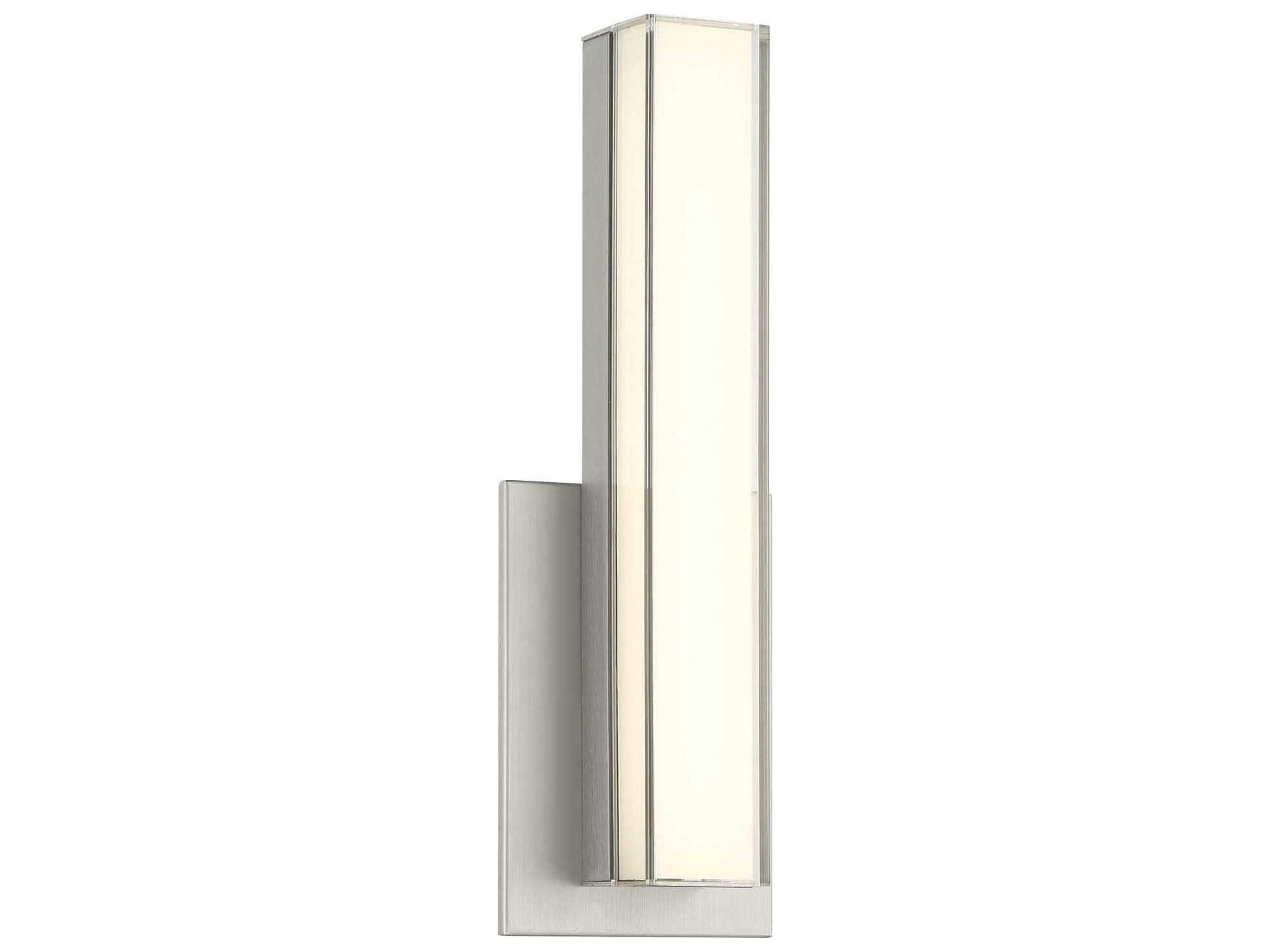 Vantage 1-Light Brushed Nickel Wall Sconce