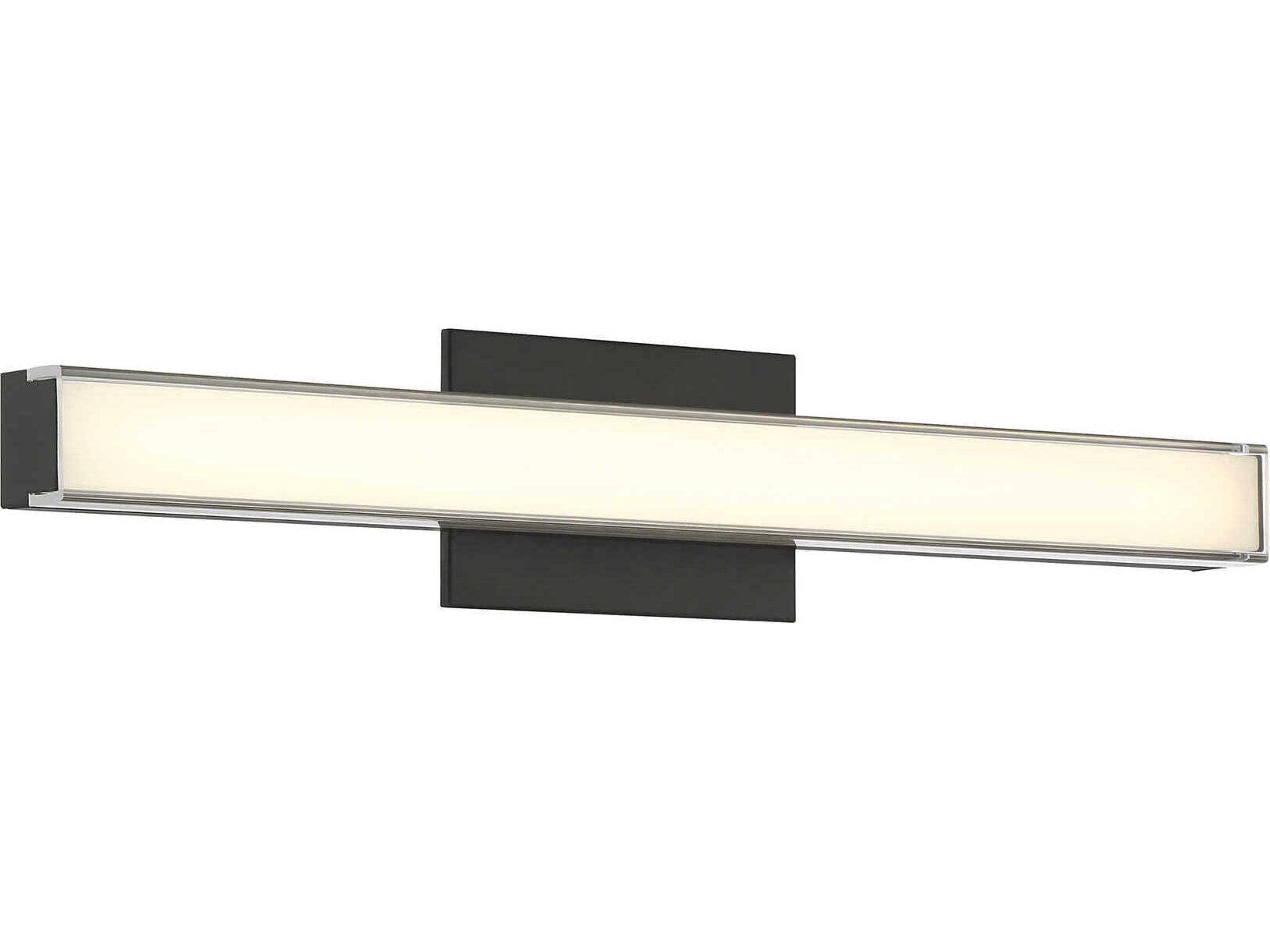 Vantage 1-Light Coal Black Vanity Light