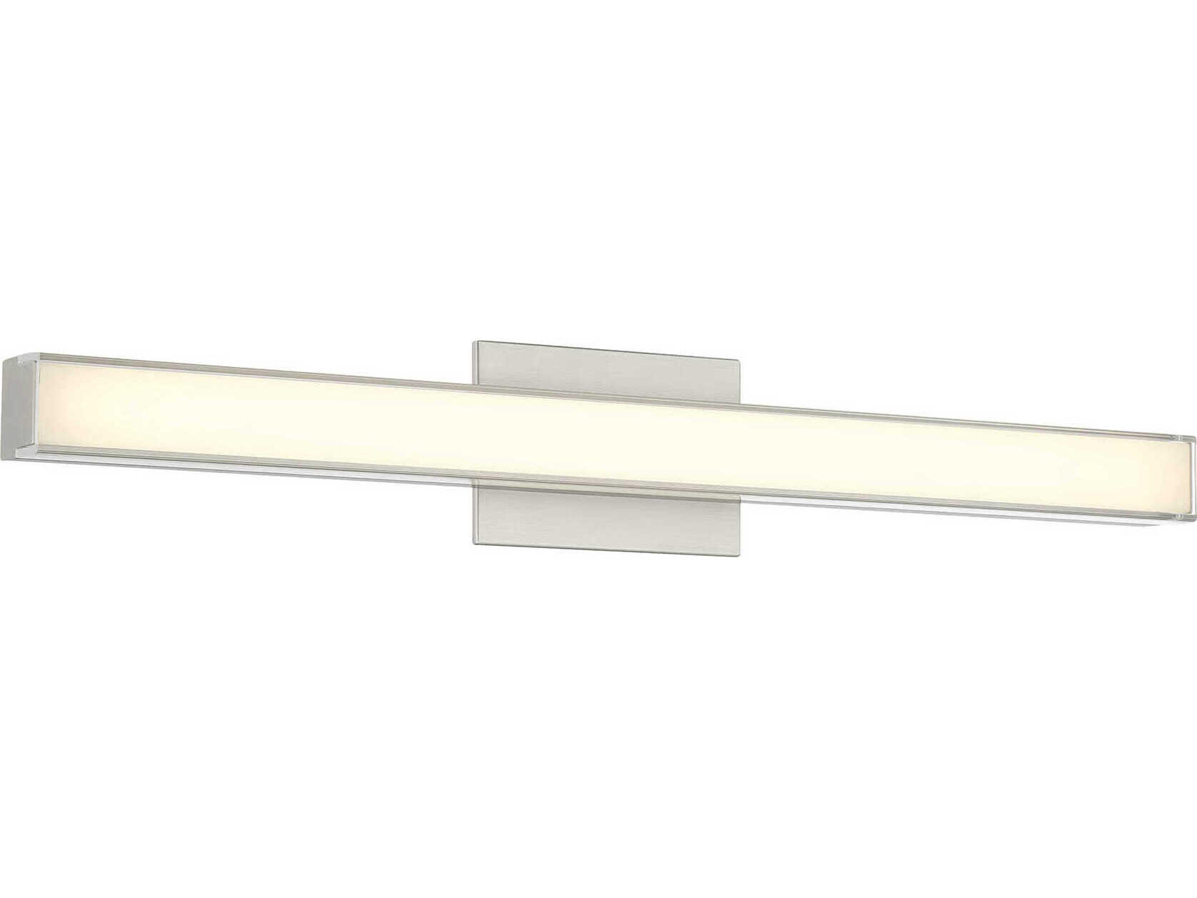 Vantage 1-Light Brushed Nickel Vanity Light