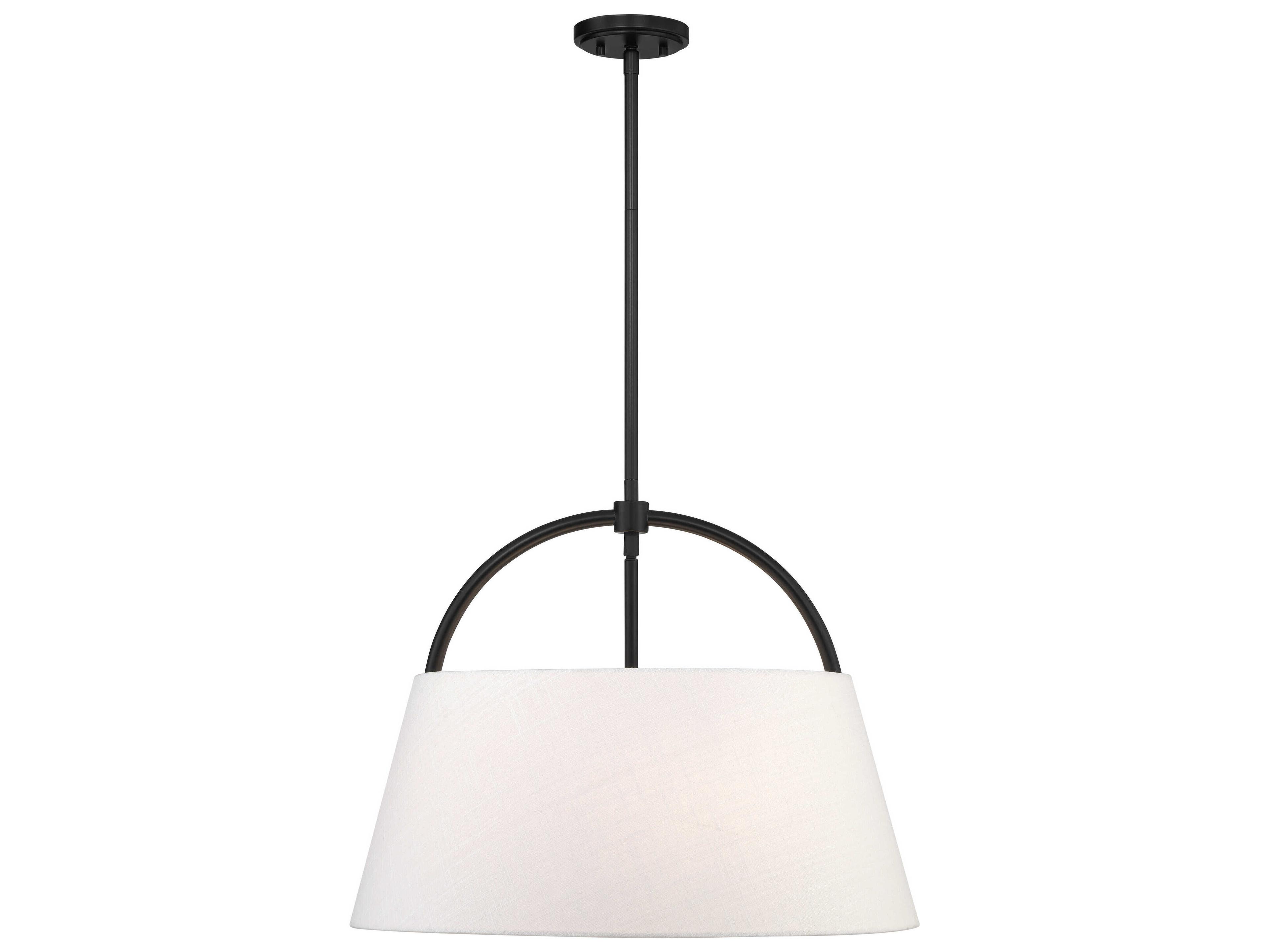 Headington 4-Light Coal Black Pendant