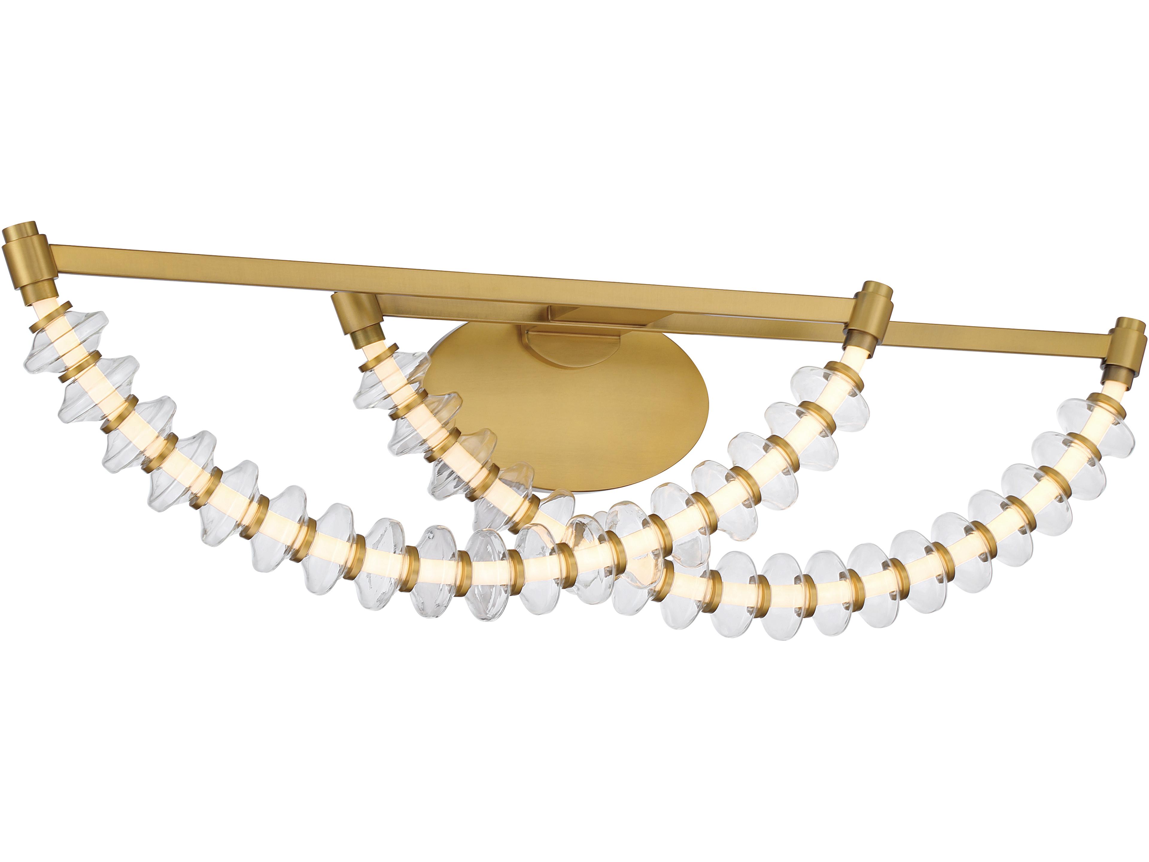 Pearl Legacy Brass Wall Sconce