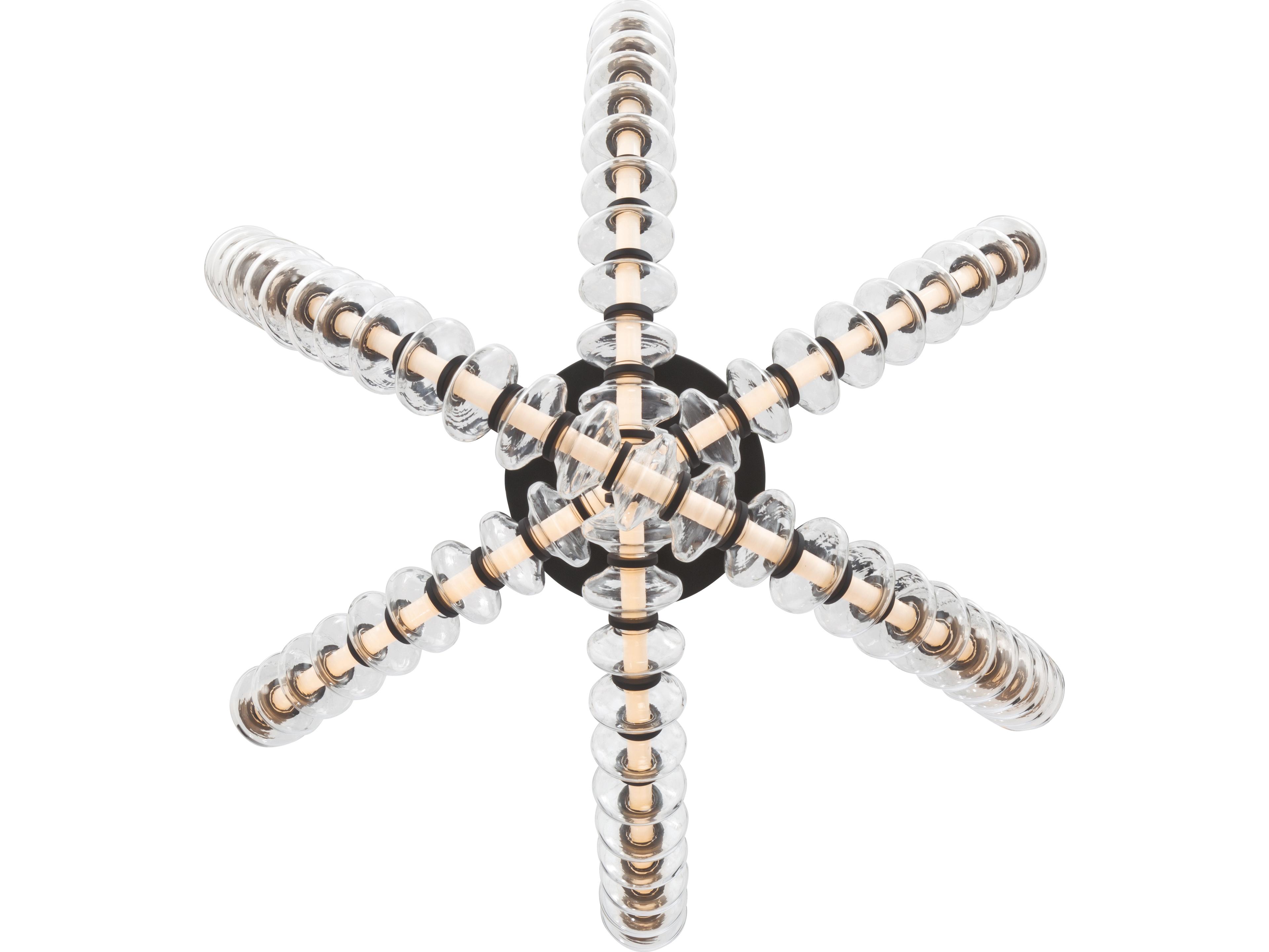 Minka Lavery Pearl Dark Matte Black Linear Flush Mount