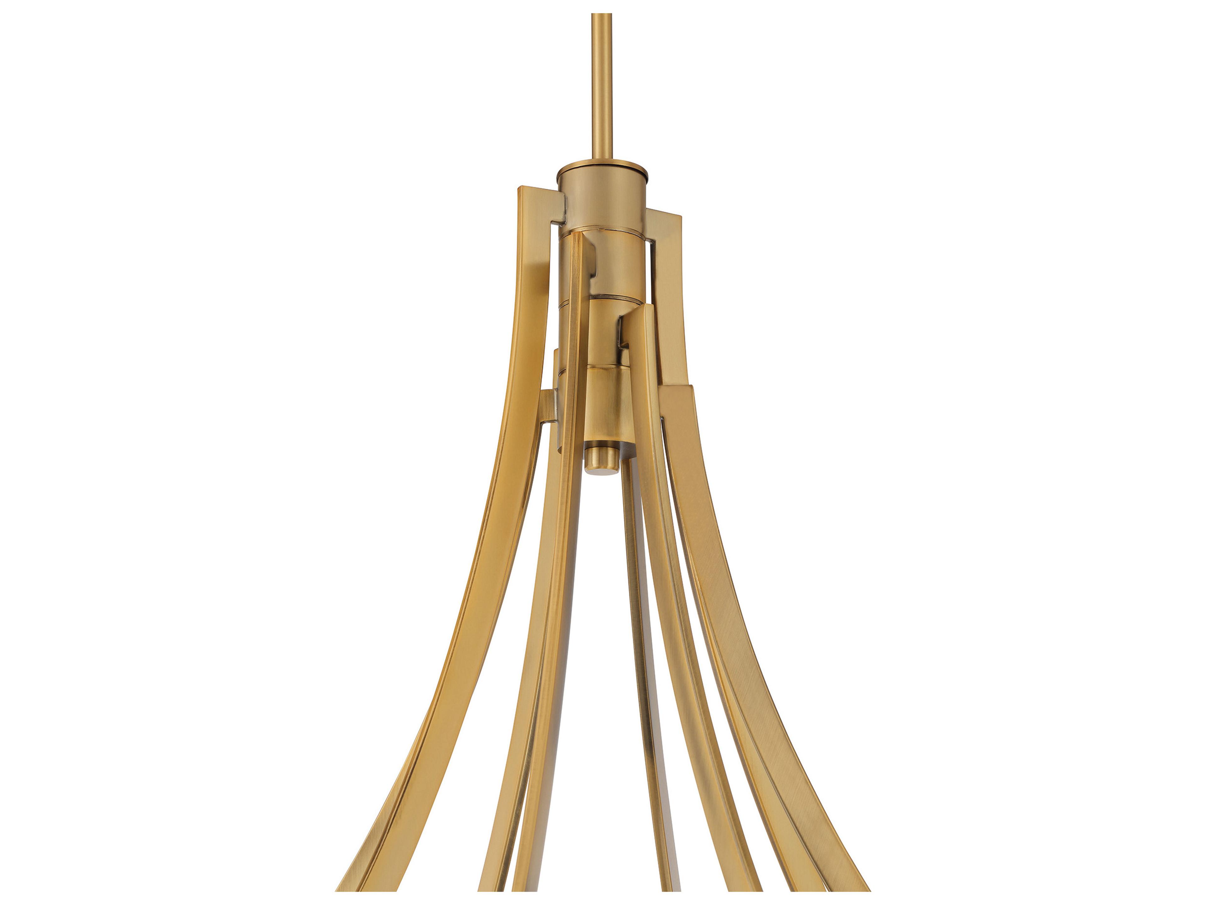 Minka Lavery Pearl Legacy Brass Linear Tiered Chandelier