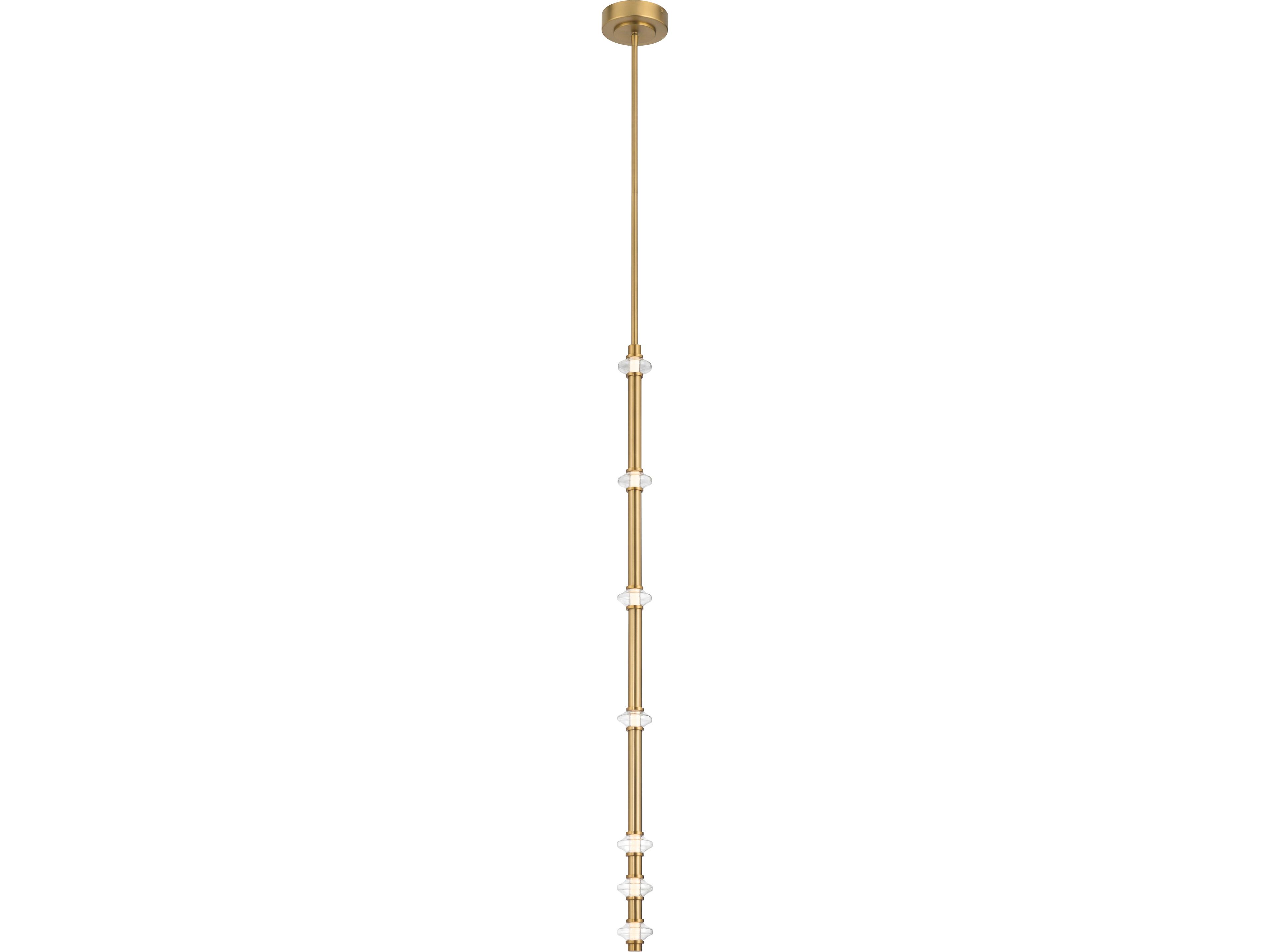 Pearl Legacy Brass Linear Mini Pendant