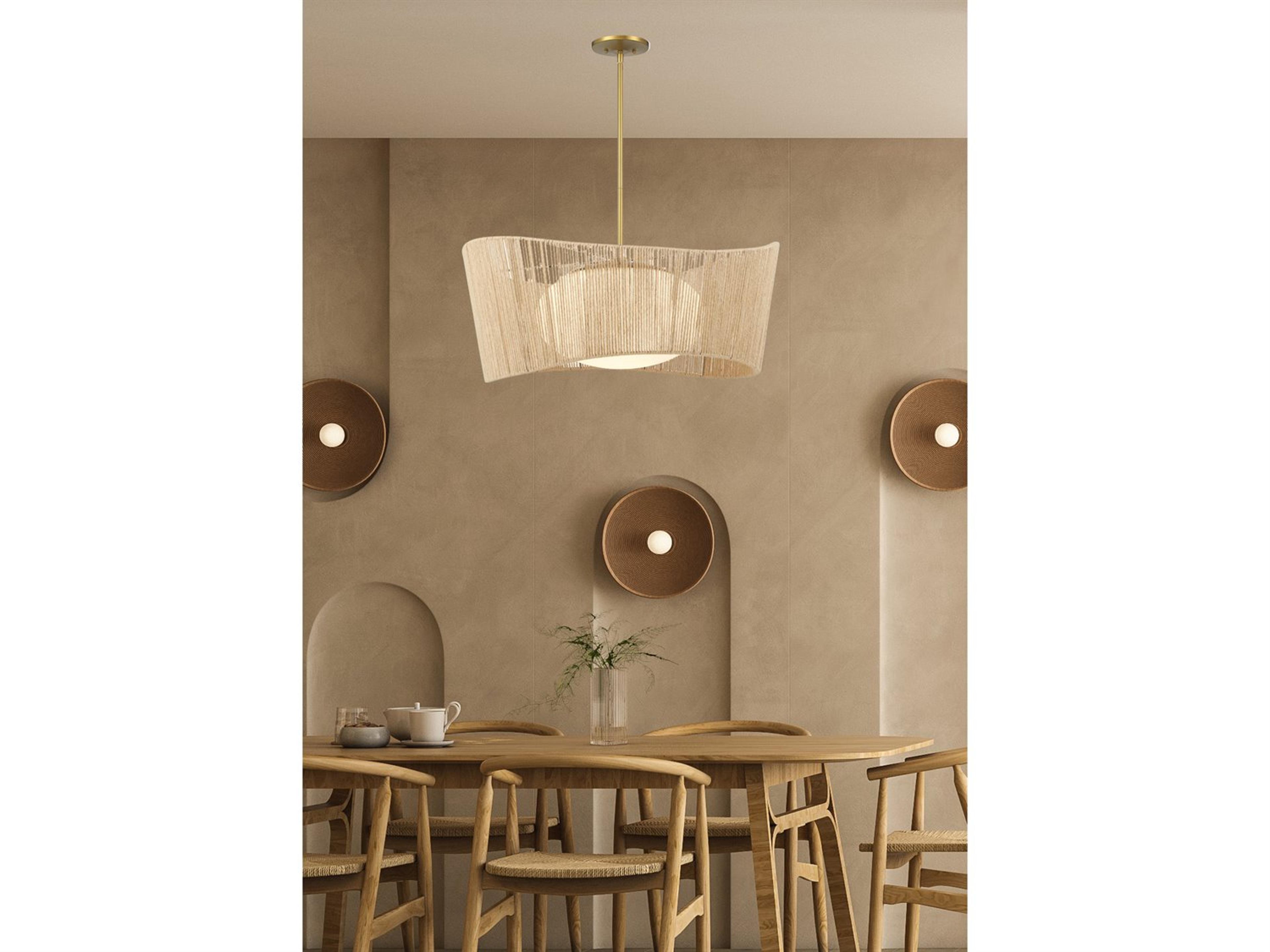 Minka Lavery Key Largo 1-Light Soft Brass Glass Globe Pendant