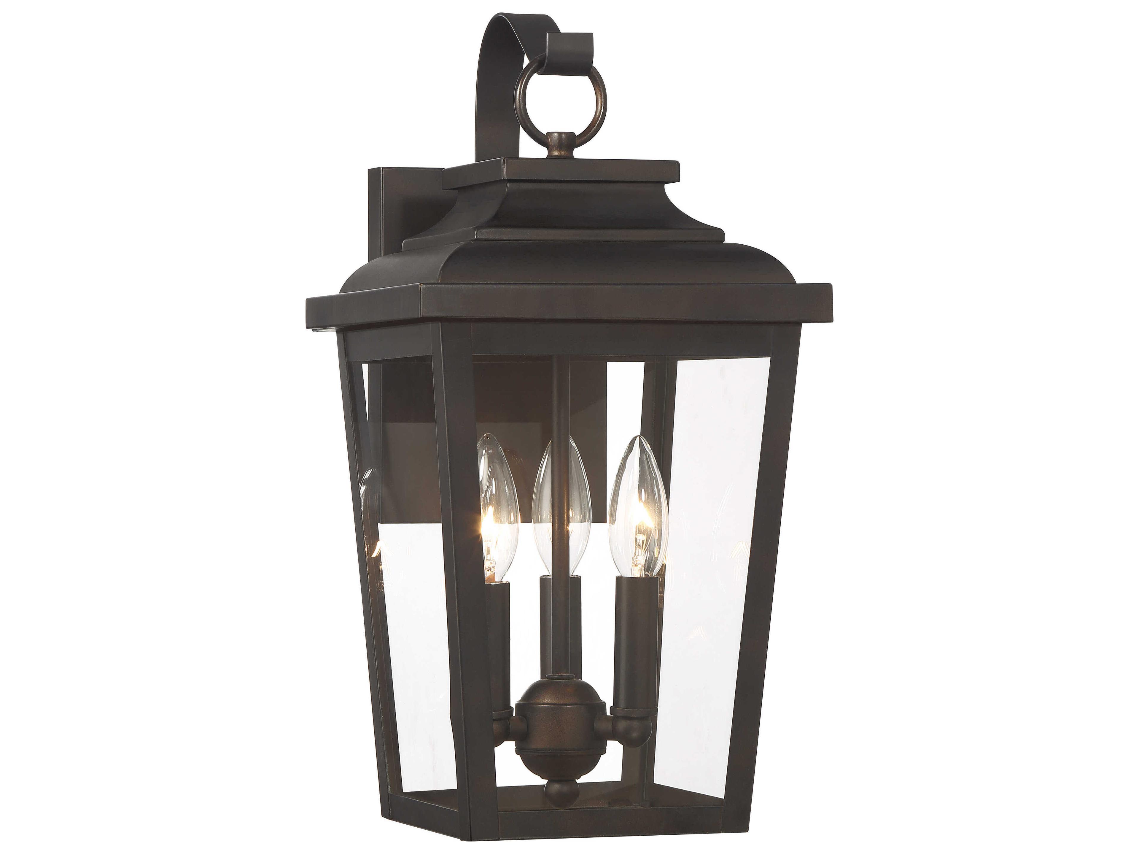 Irvington Manor 3-Light Outdoor Wall Light