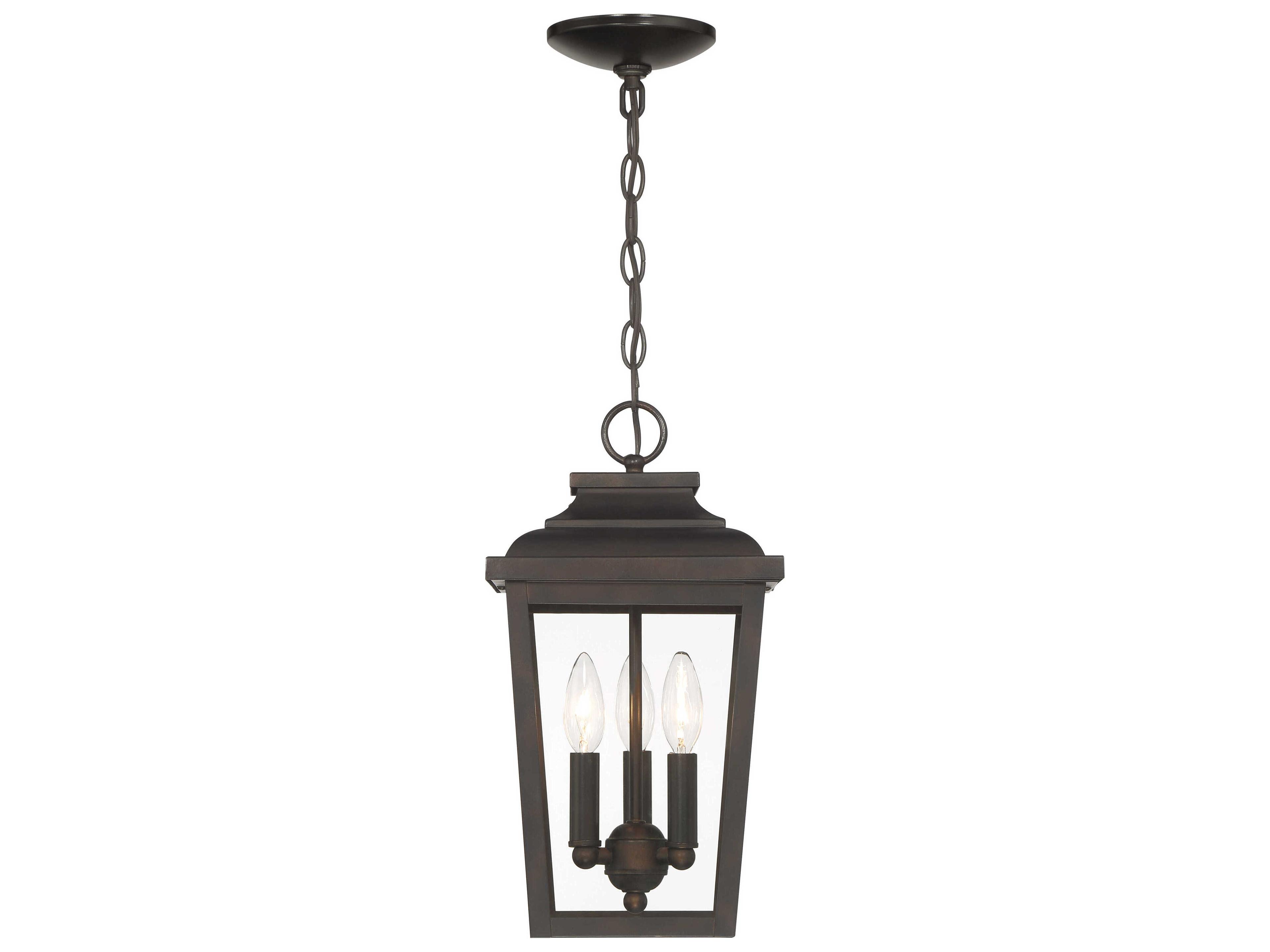Minka Lavery Irvington Manor 3-Light Outdoor Hanging Light