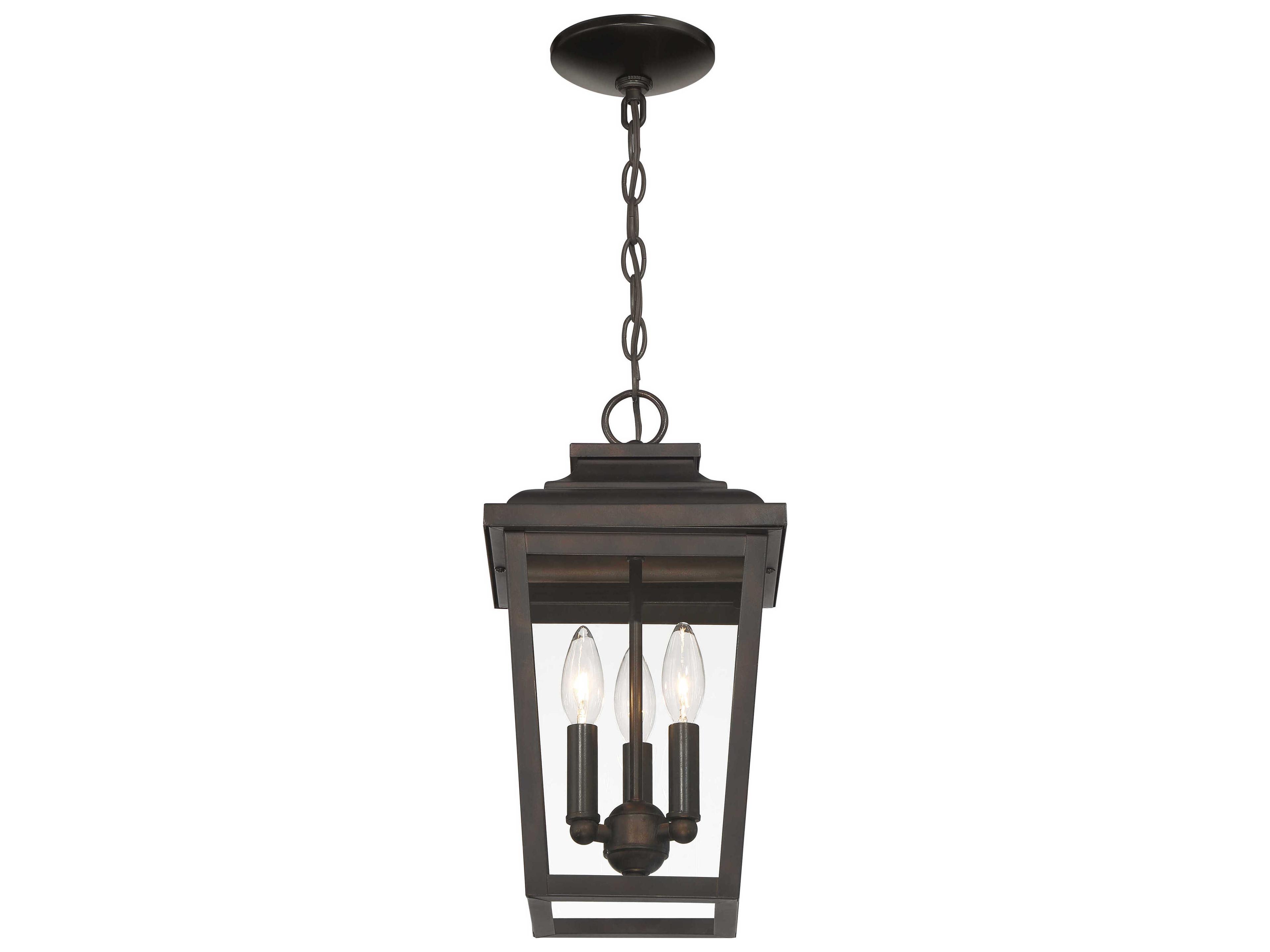 Minka Lavery Irvington Manor 3-Light Outdoor Hanging Light
