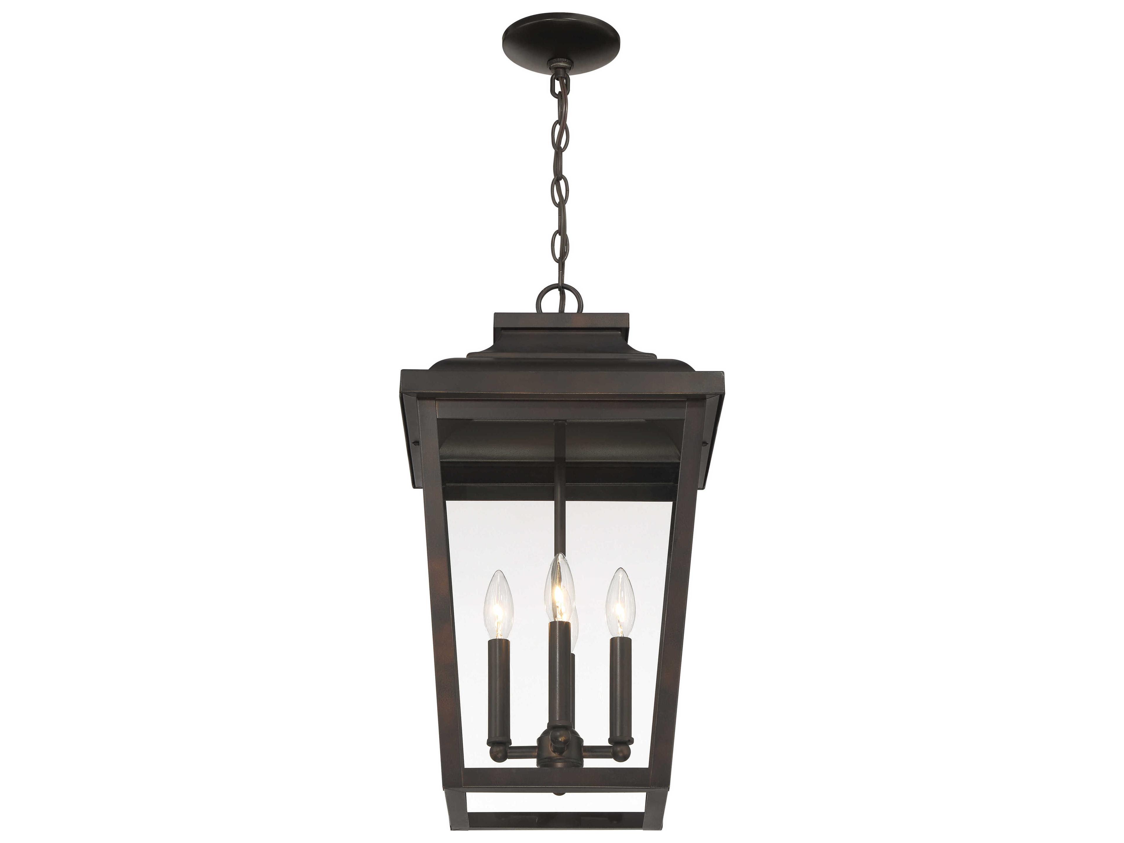 Minka Lavery Irvington Manor 4-Light Outdoor Hanging Light