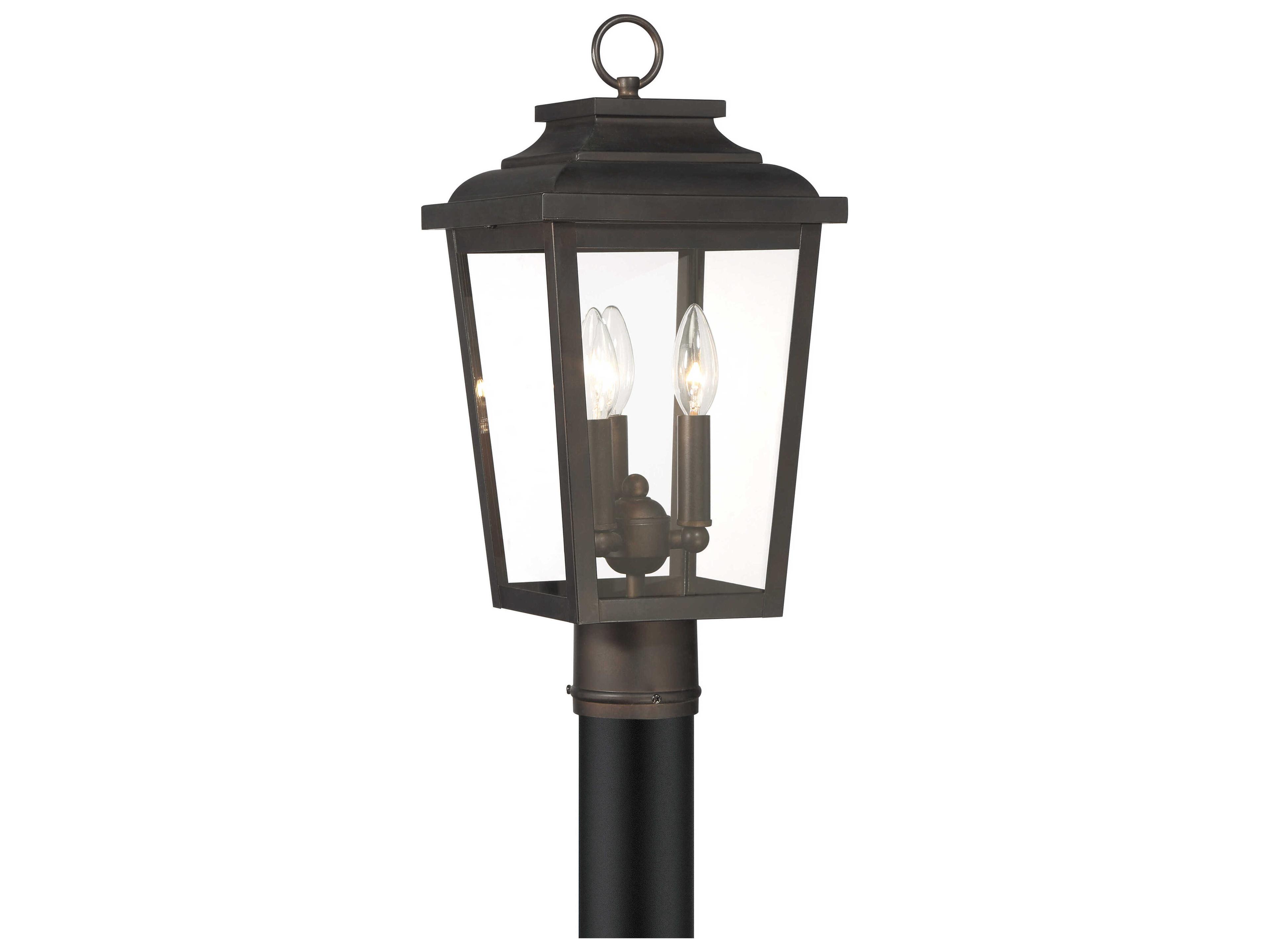 Irvington Manor 3-Light Outdoor Post Light
