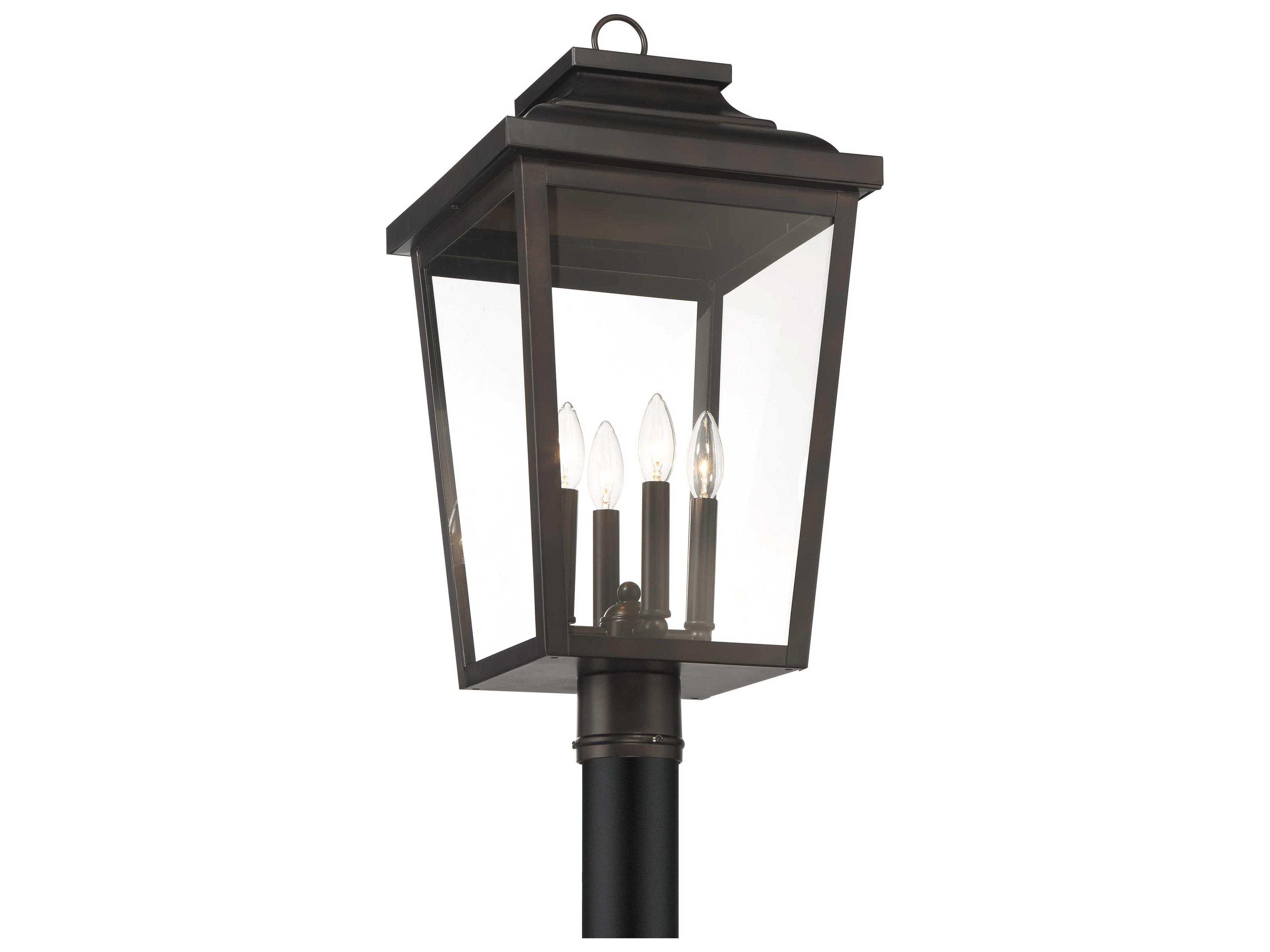 Minka Lavery Irvington Manor 4-Light Outdoor Post Light