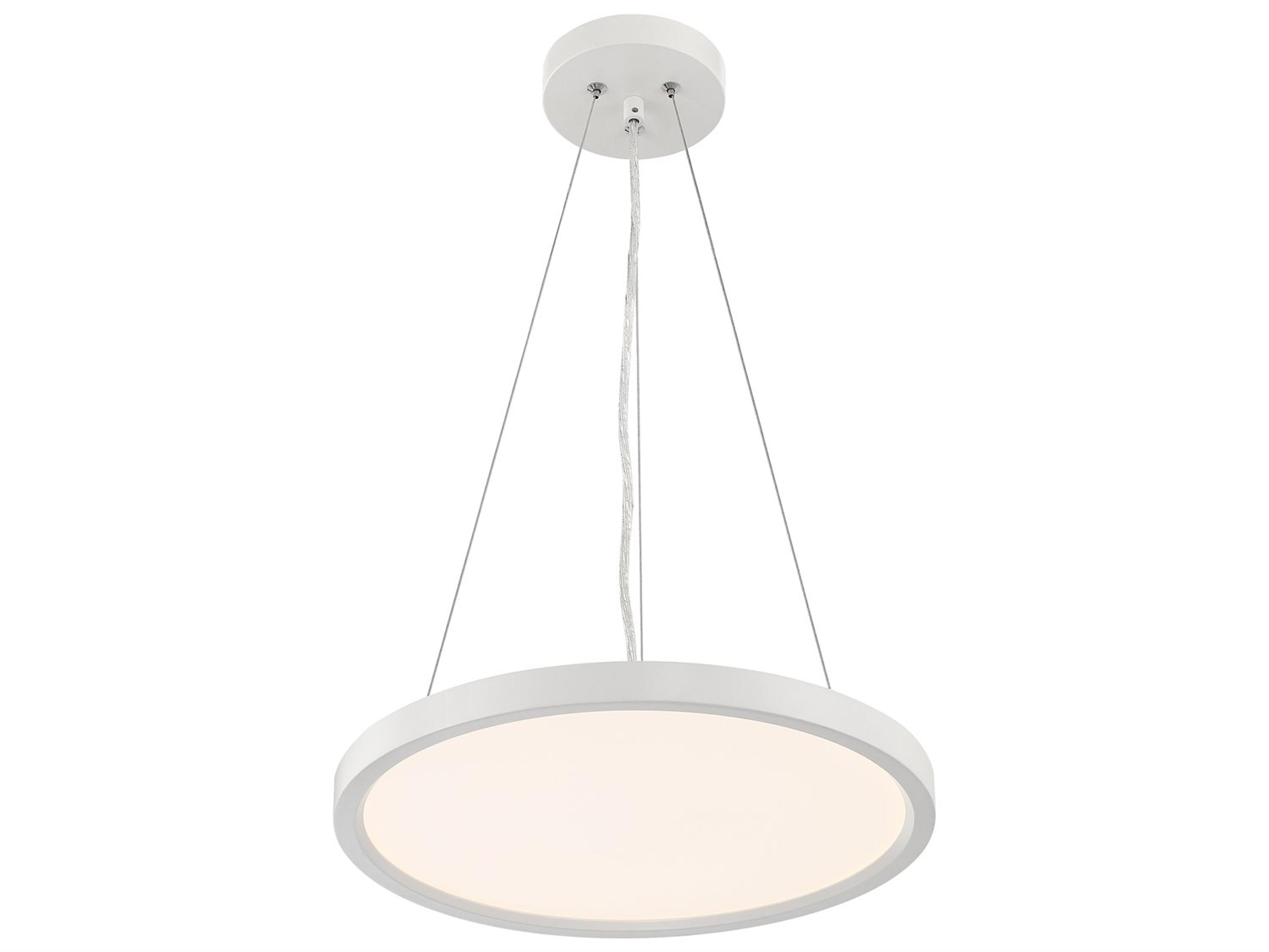 Minka Lavery Vantage 1-Light White LED Pendant