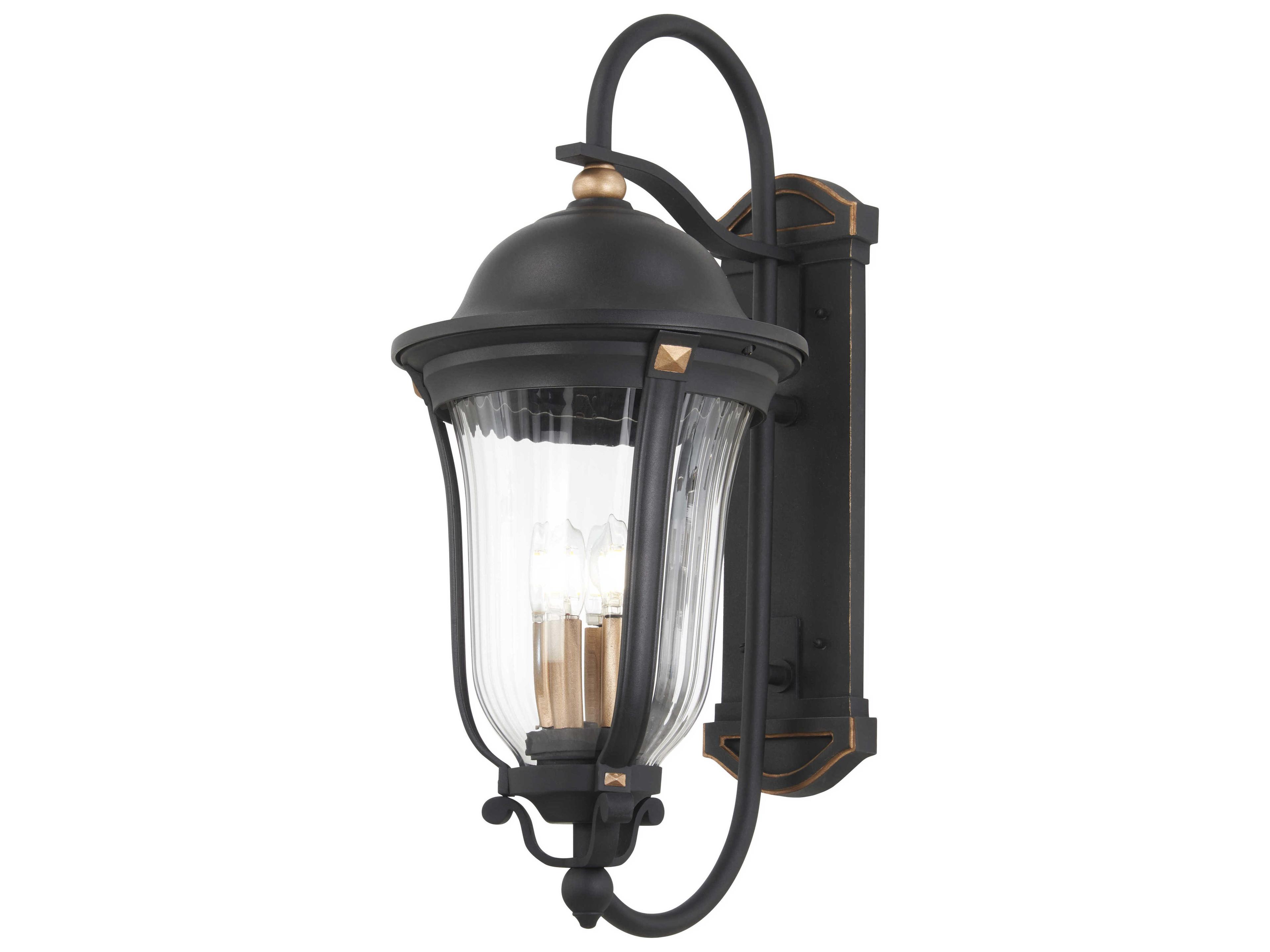 Peale Street 3 - Light Outdoor Wall Light