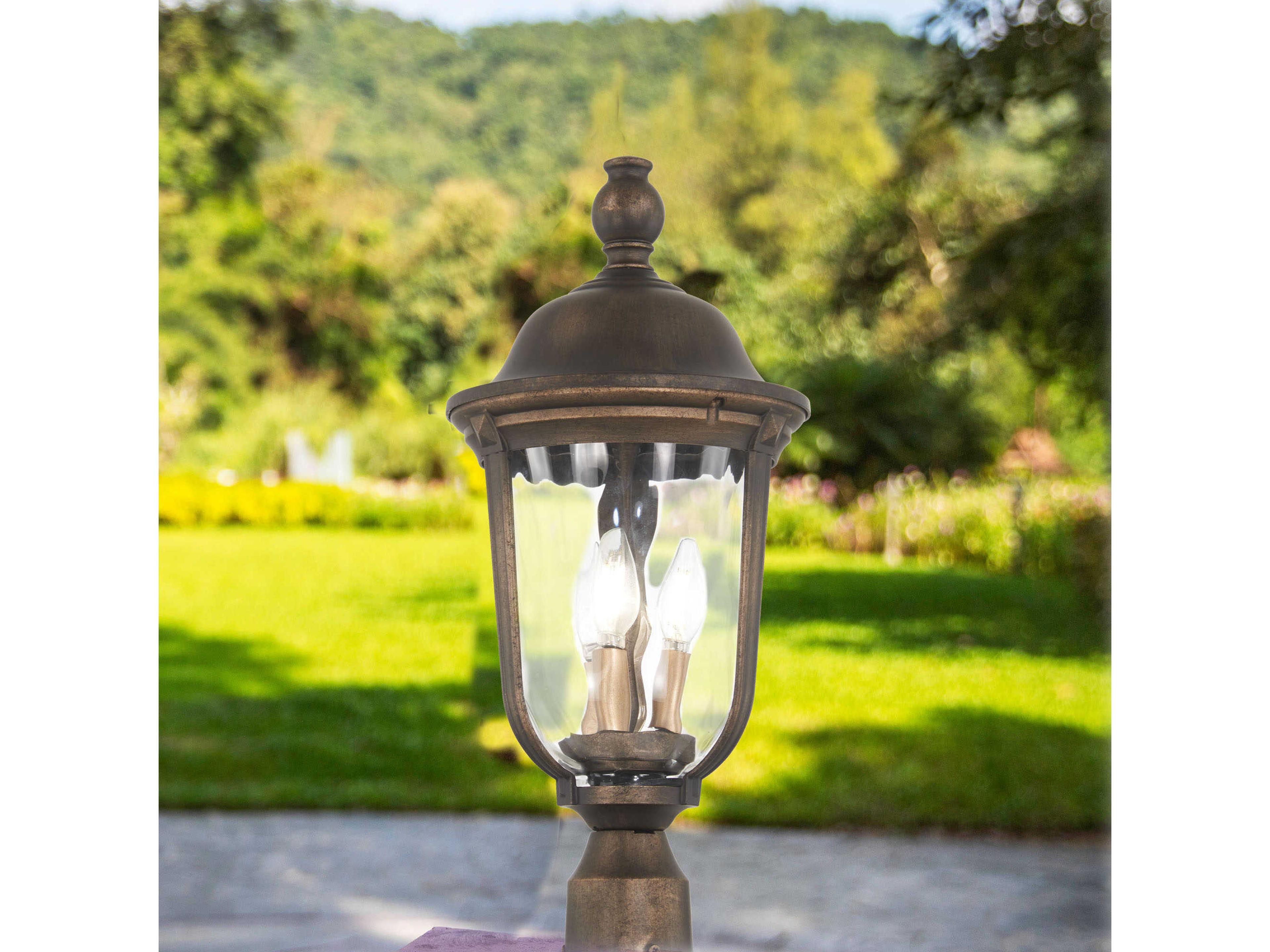 Minka Lavery Havenwood 3 - Light Outdoor Post Light