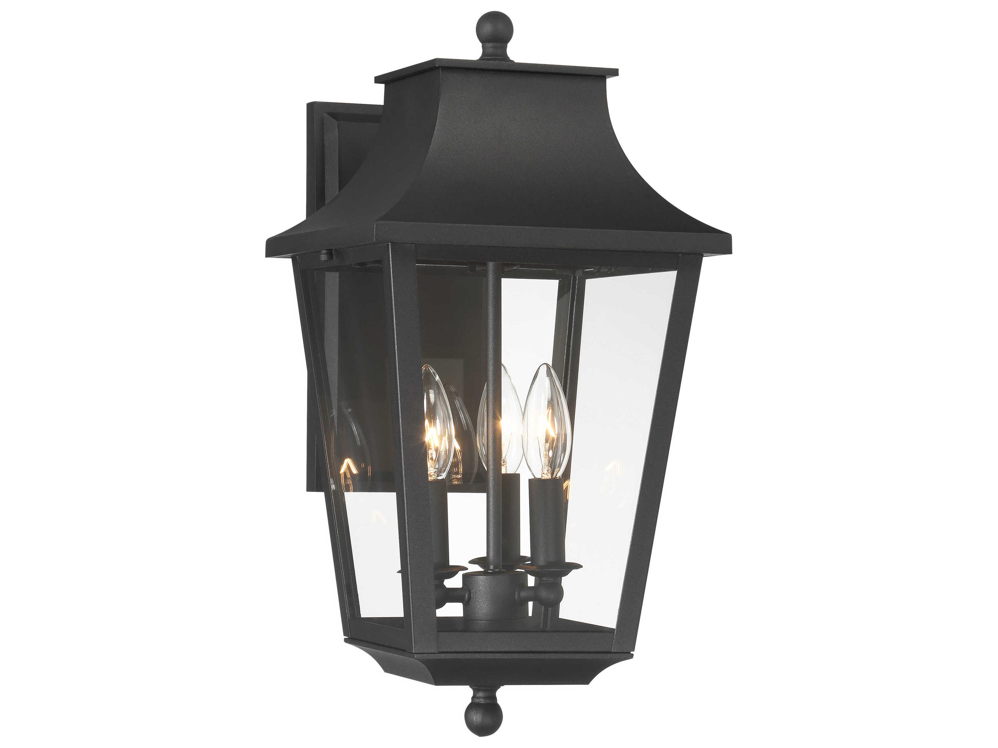 Altimeter 3-Light Outdoor Wall Light