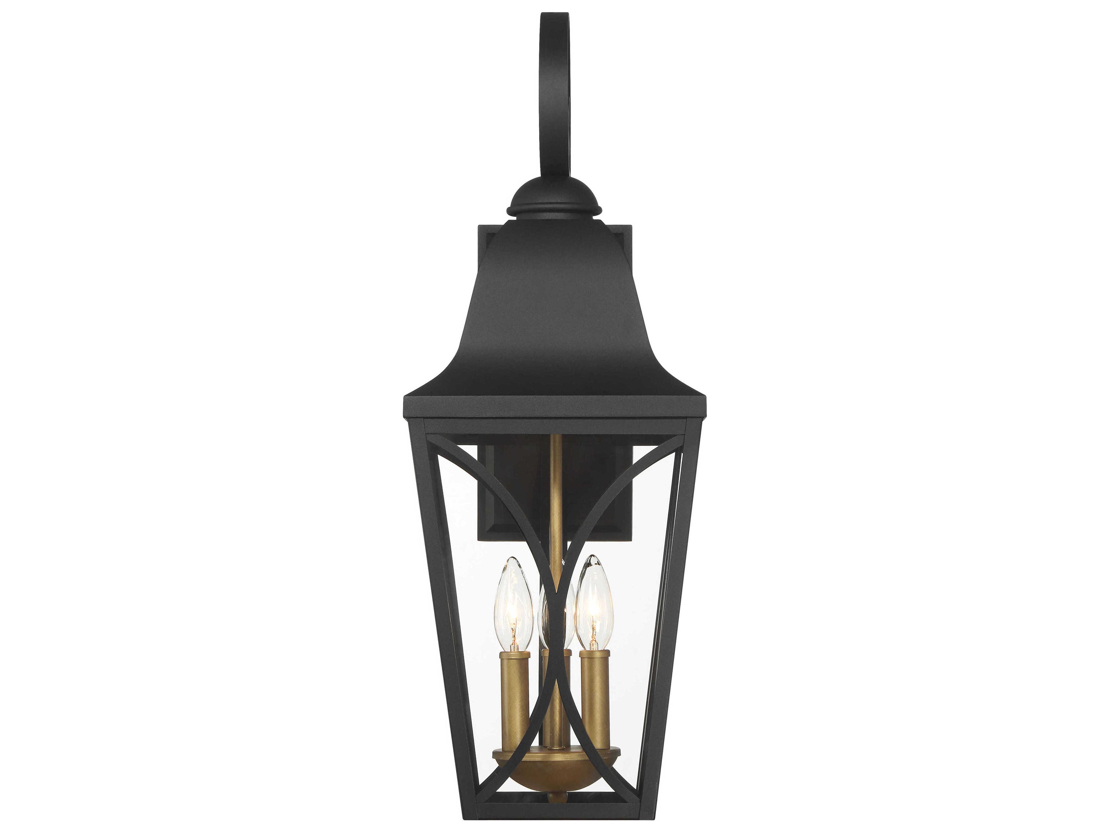 Minka Lavery Cardigan 3-Light Outdoor Wall Light