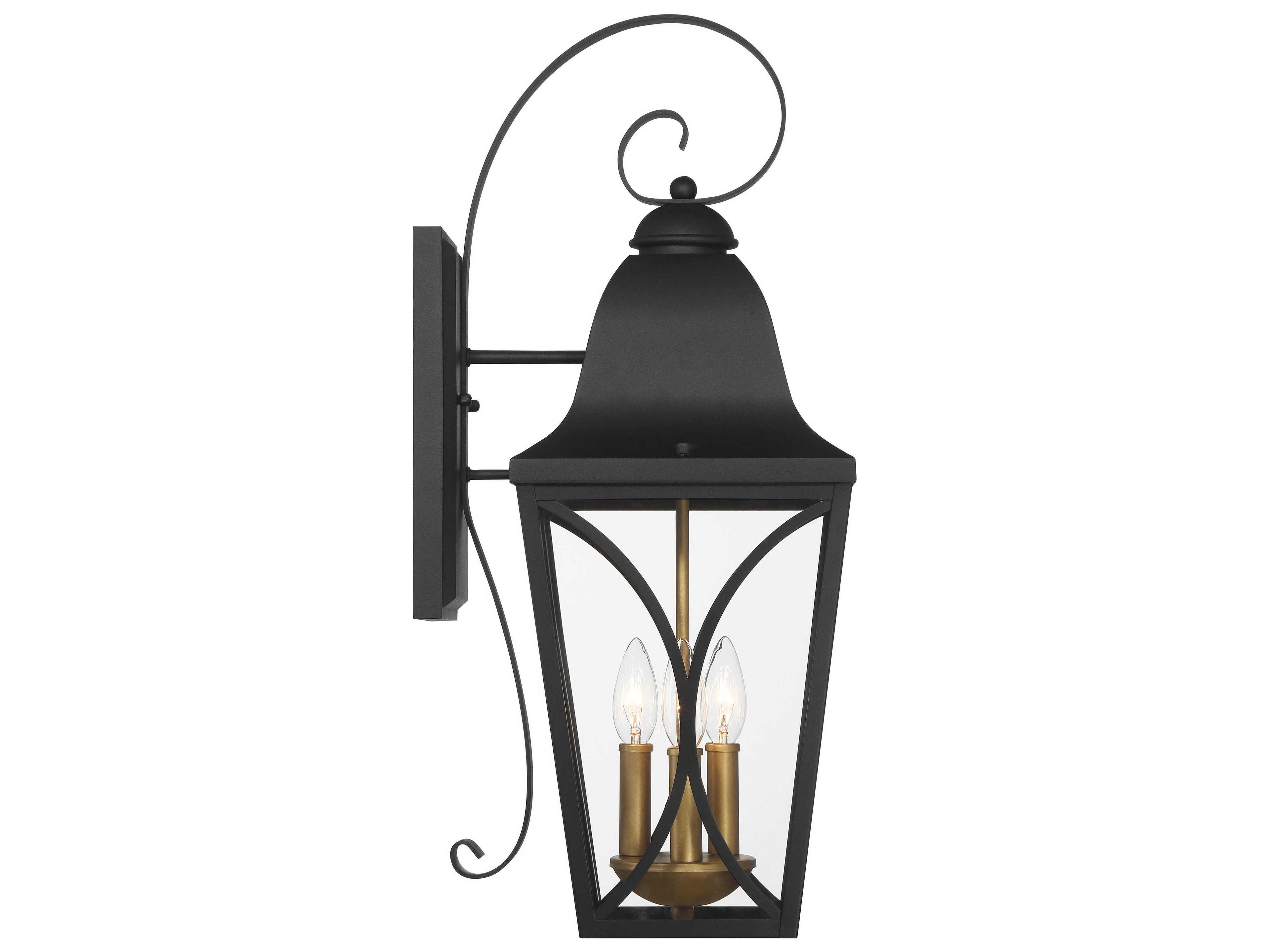 Minka Lavery Cardigan 3-Light Outdoor Wall Light