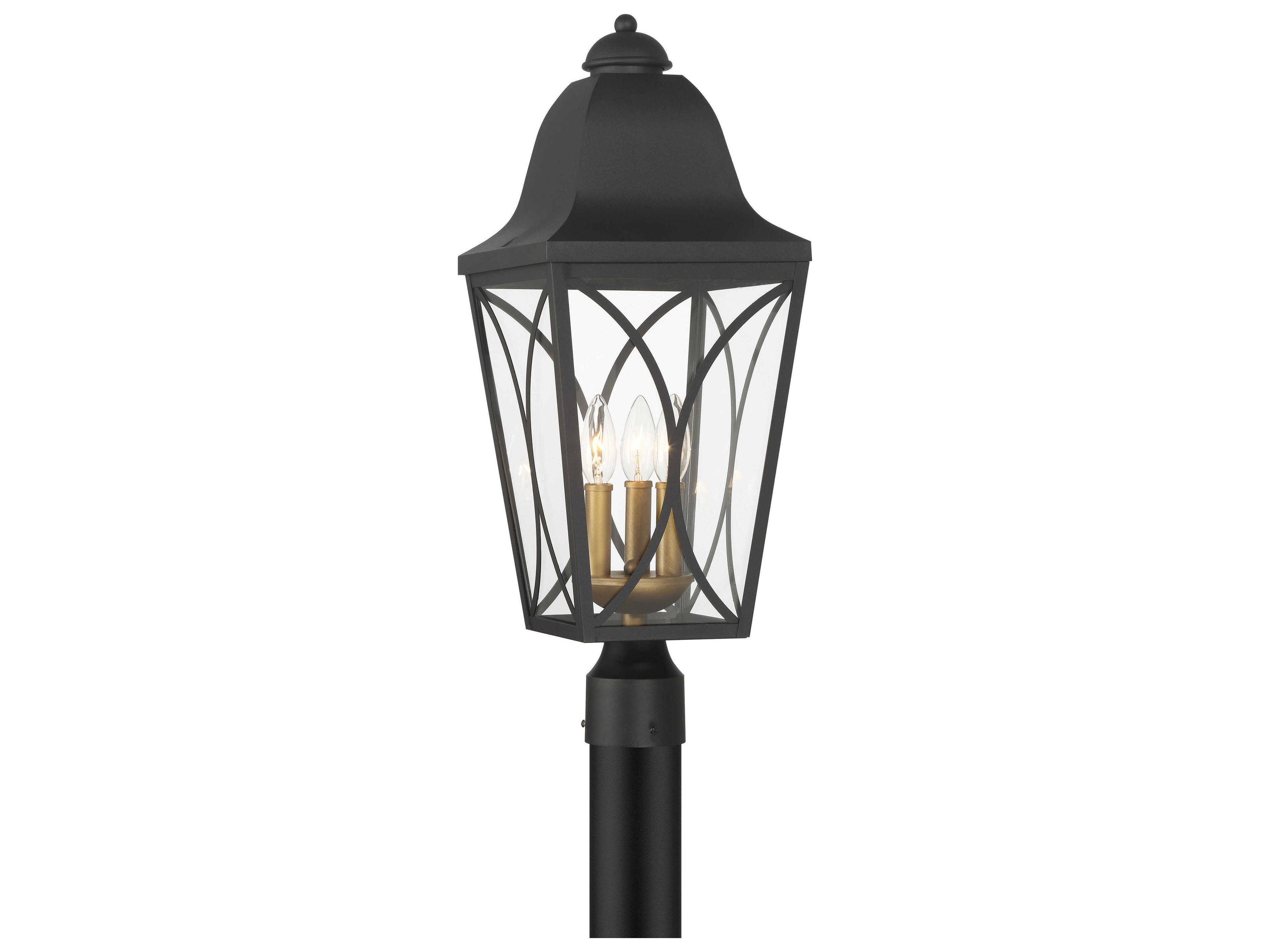 Cardigan 3-Light Outdoor Post Light