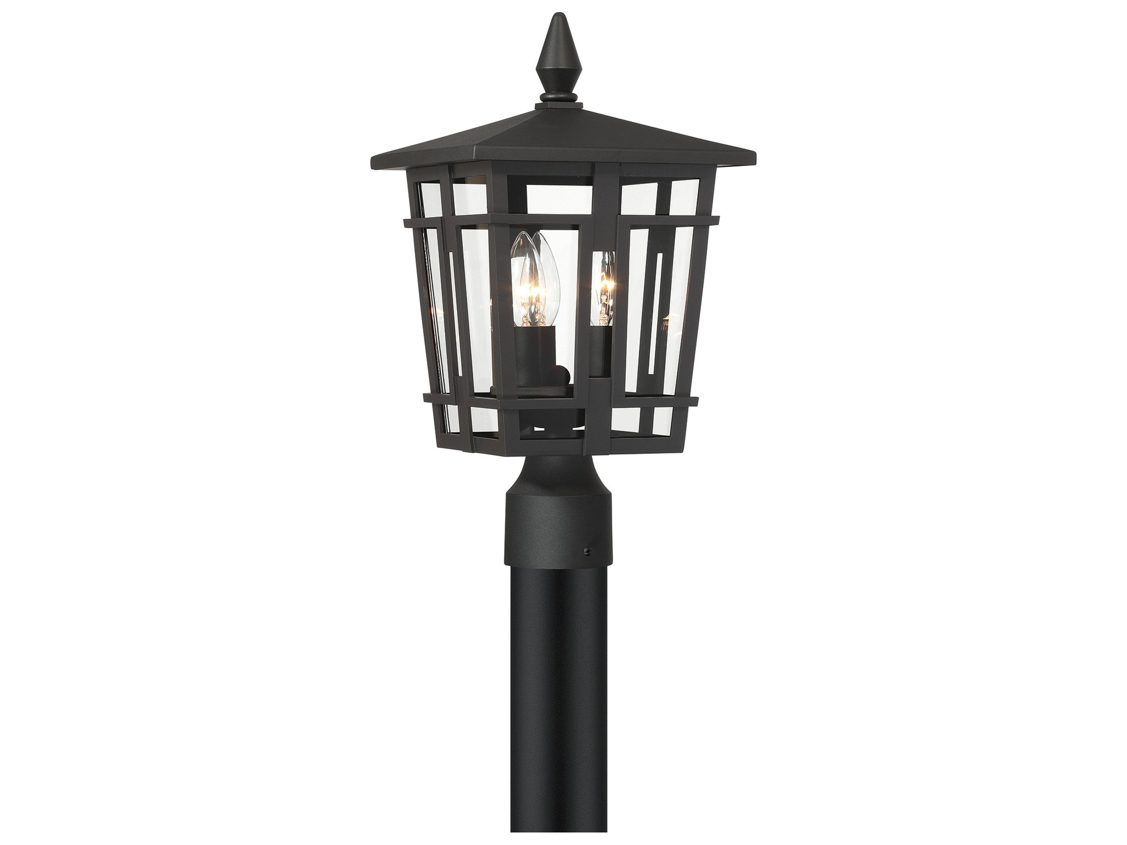 Fieldstone 3-Light Outdoor Post Light