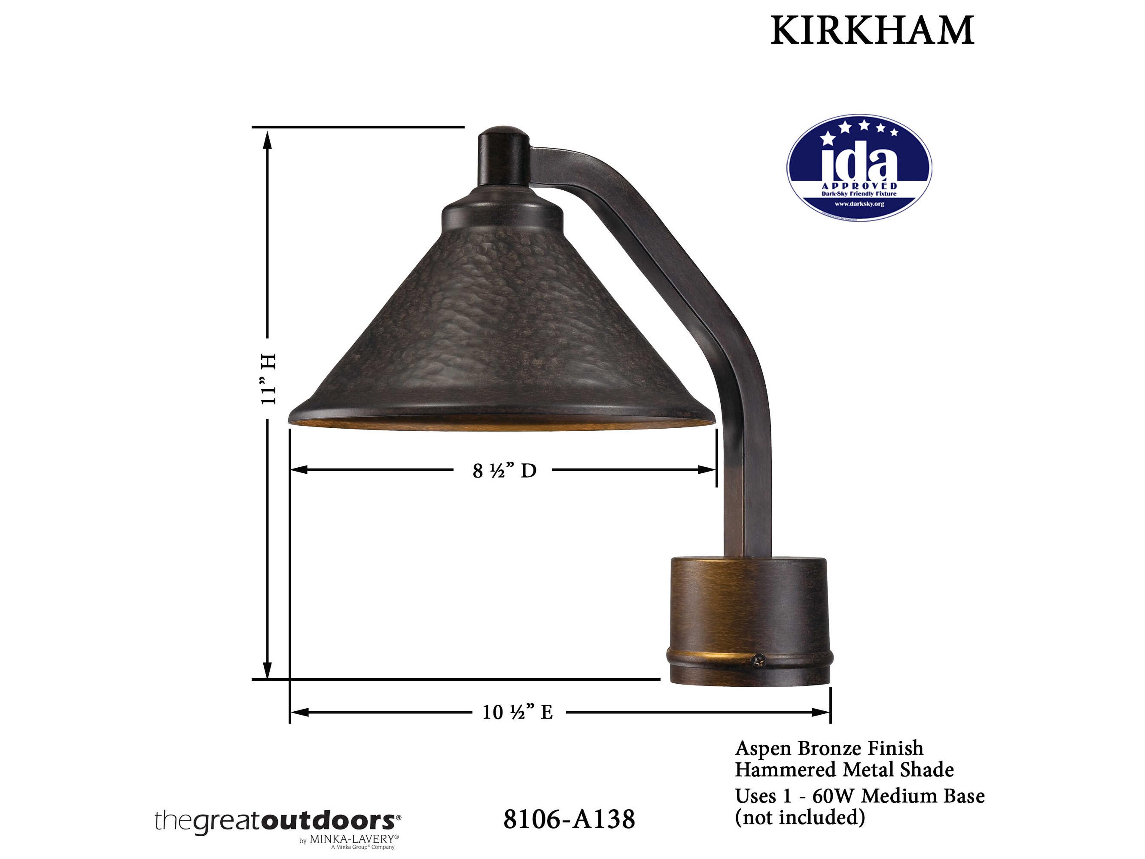 Minka Lavery Kirkham Outdoor Post Light