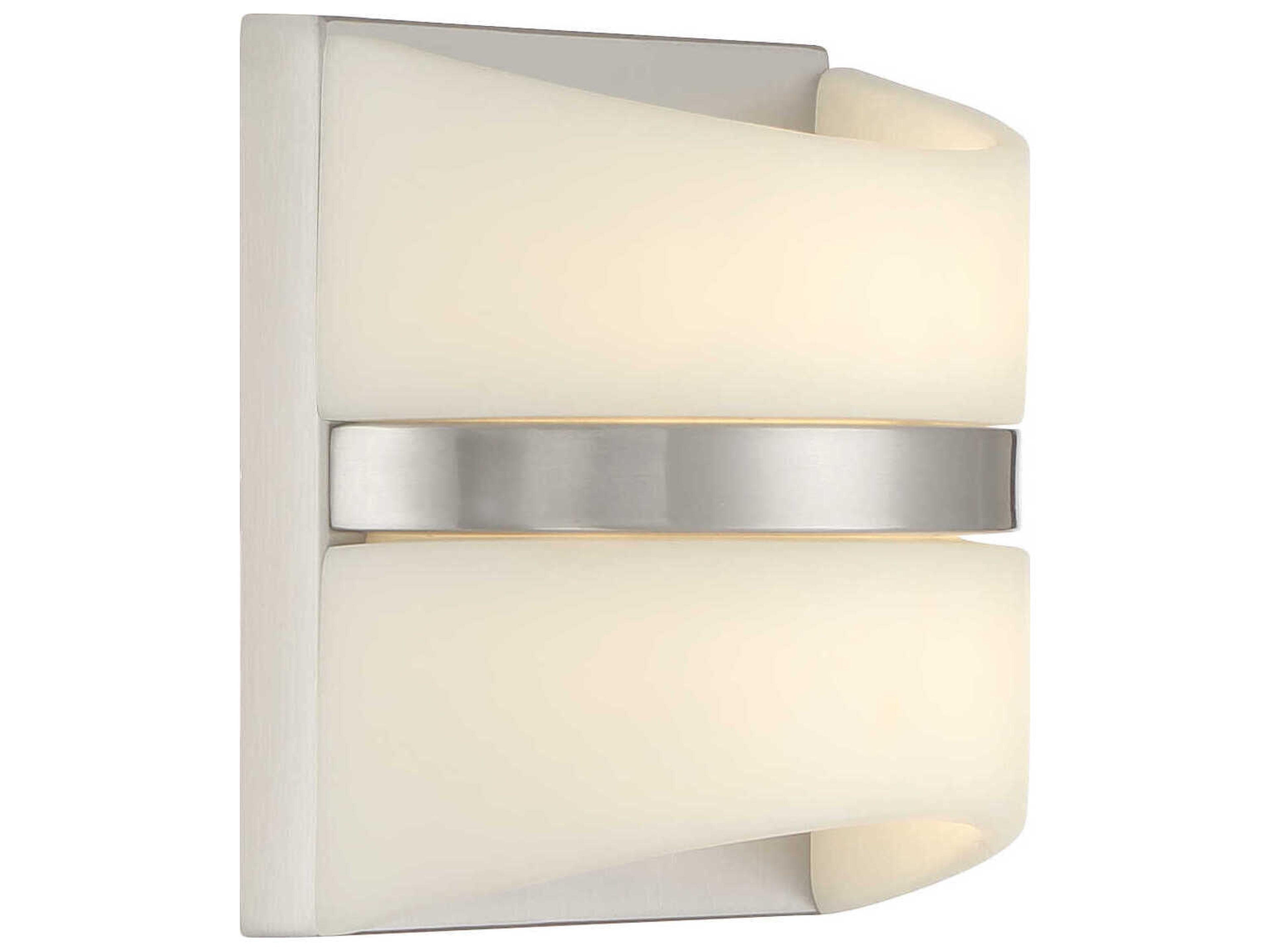 Minka Lavery Velaux 1-Light Brushed Nickel Wall Sconce