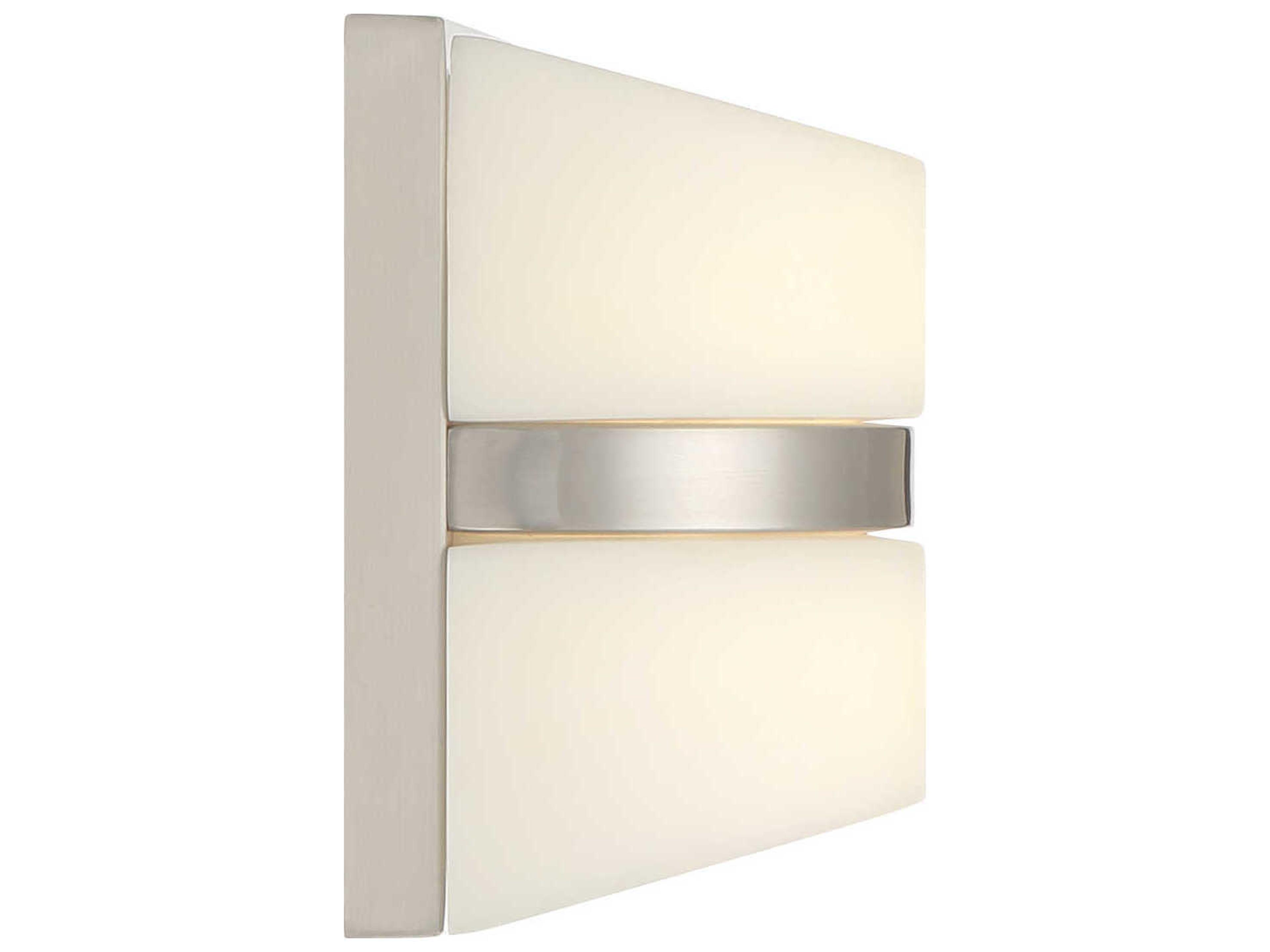 Minka Lavery Velaux 1-Light Brushed Nickel Wall Sconce