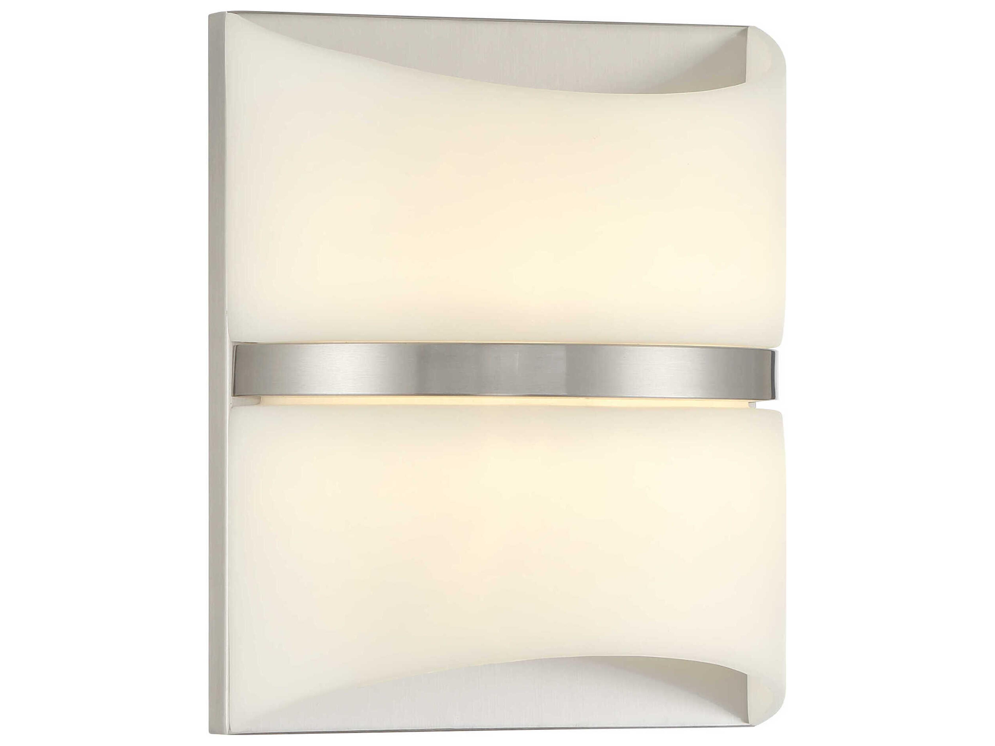 Velaux 1-Light Brushed Nickel Wall Sconce