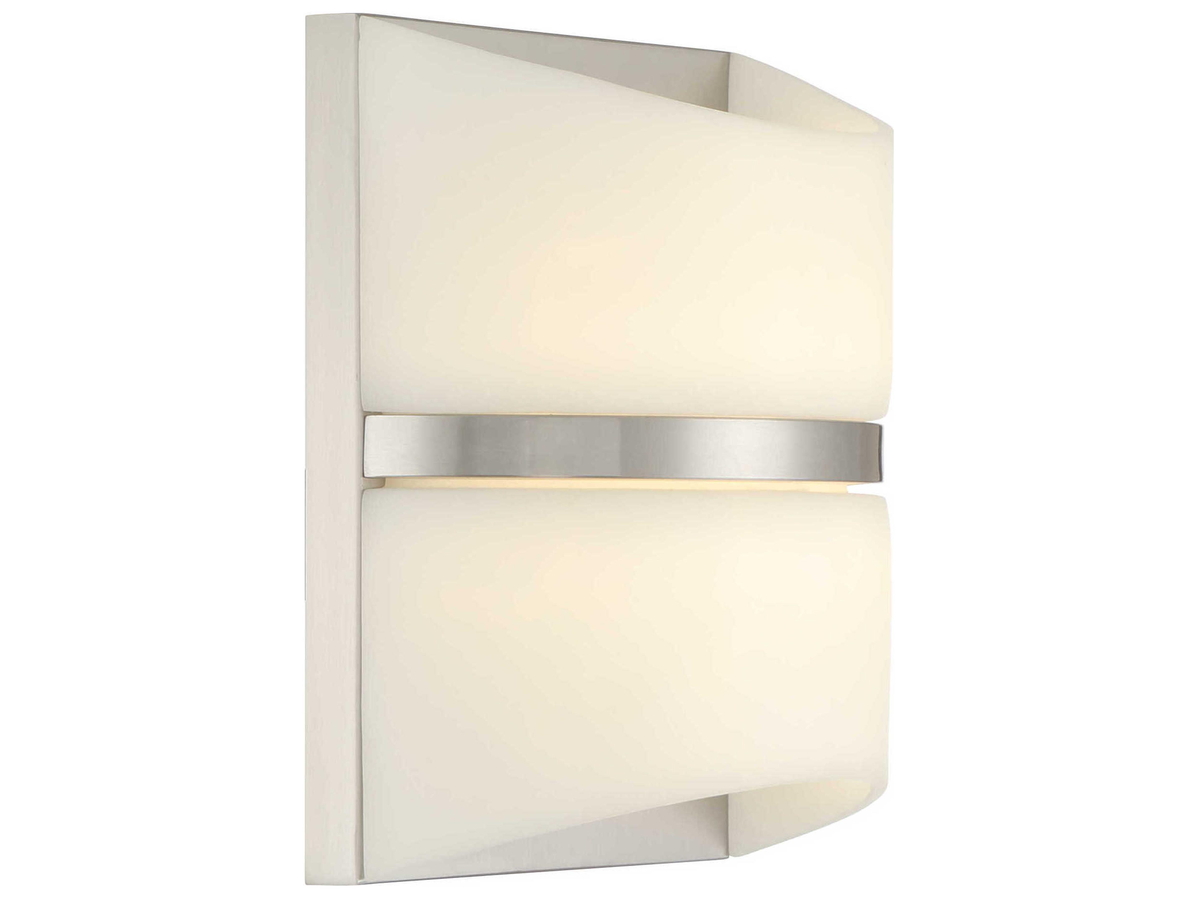 Minka Lavery Velaux 1-Light Brushed Nickel Wall Sconce