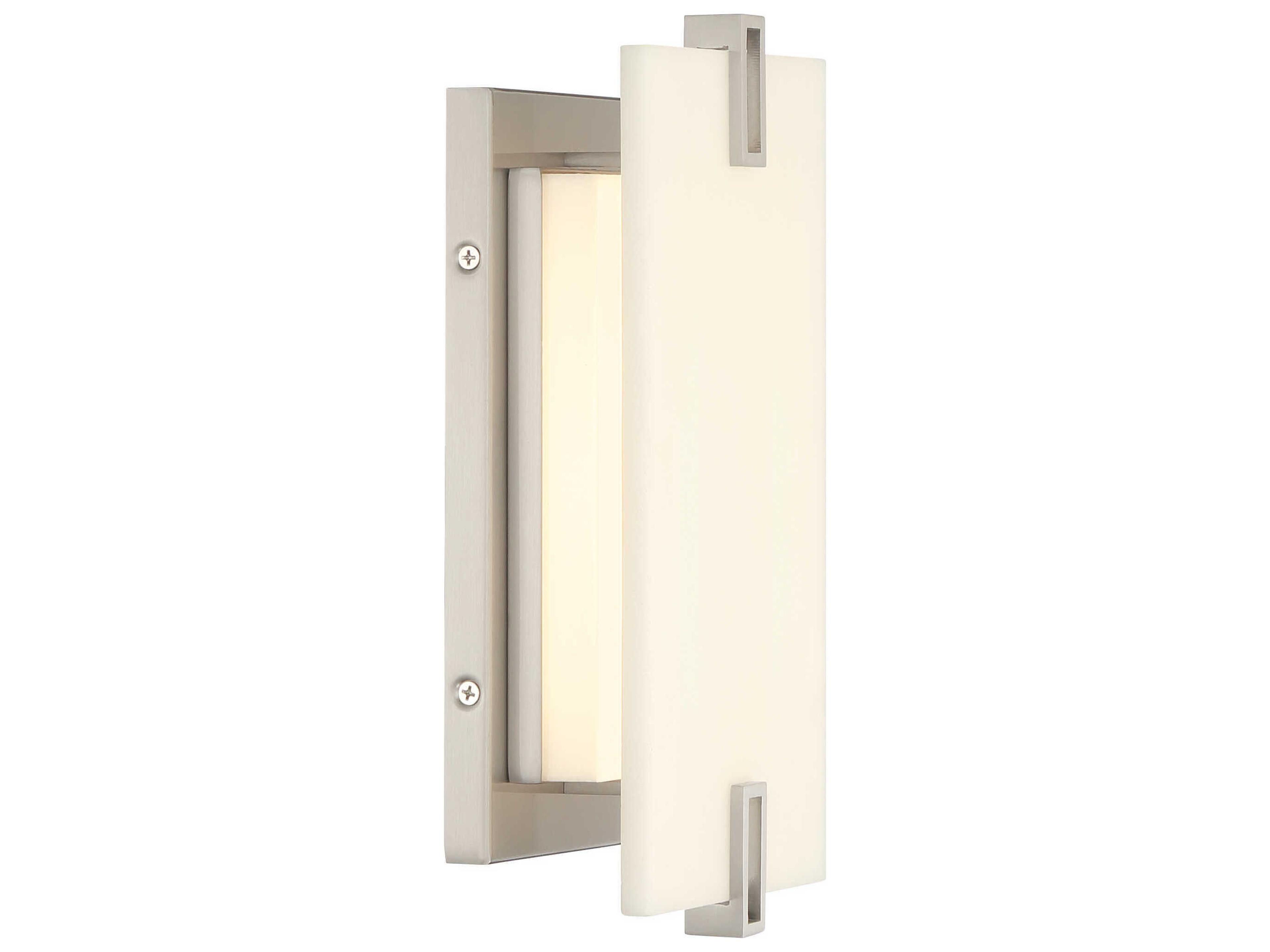 Minka Lavery Alzen 1-Light Brushed Nickel Wall Sconce