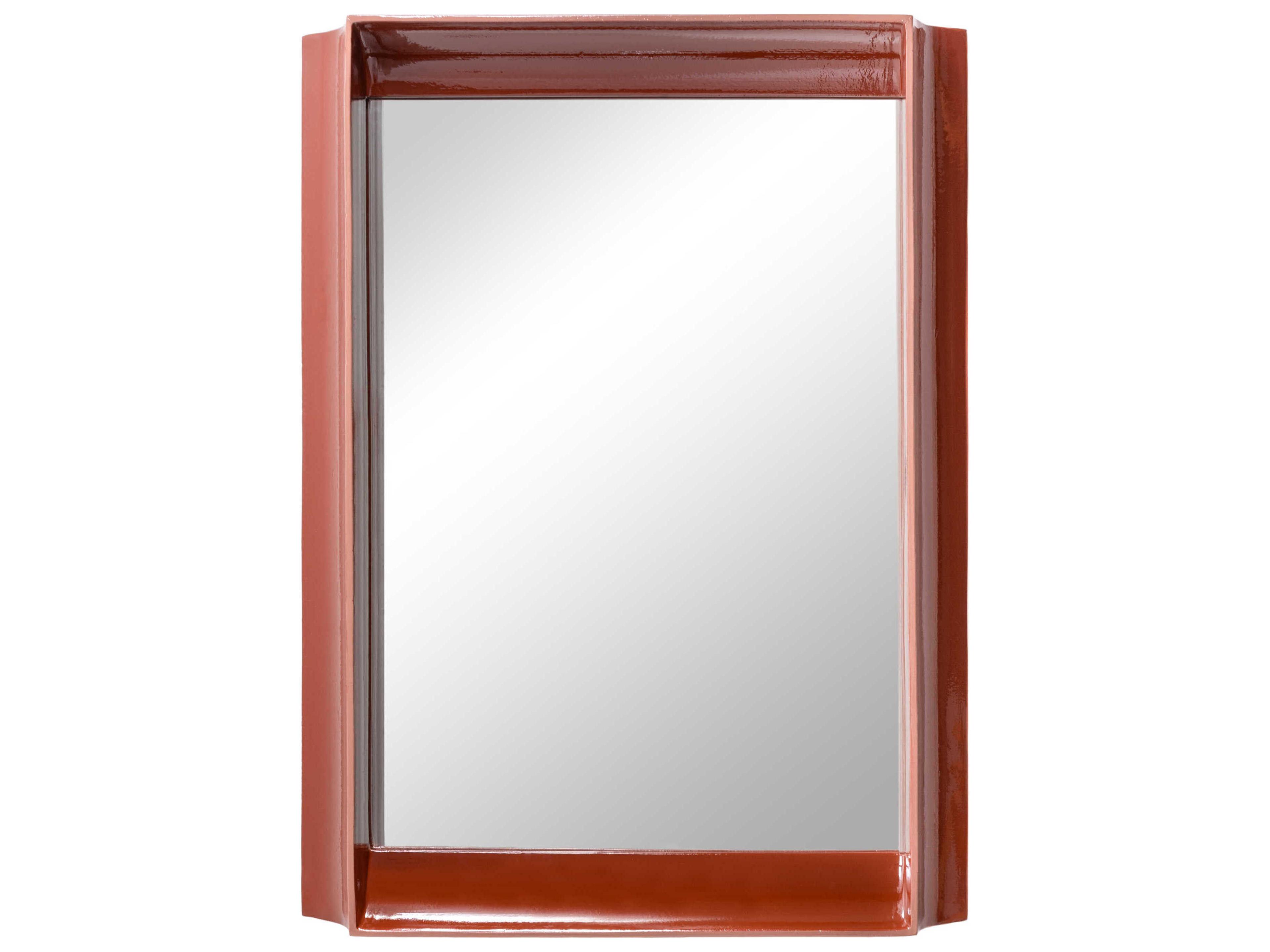 Magis Coves Rectangular Wall Mirror with Shelf