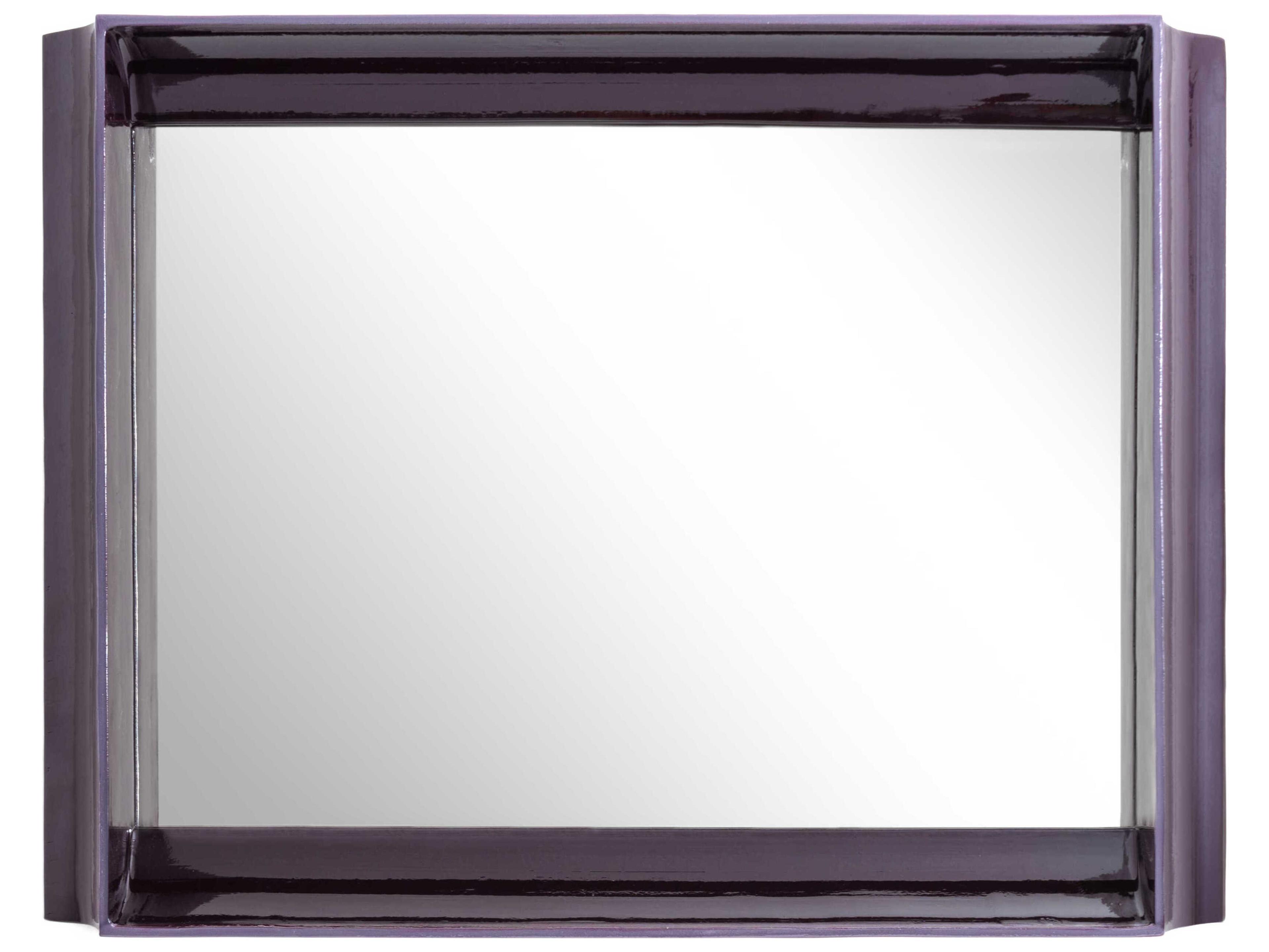 Coves Rectangular Wall Mirror with Shelf