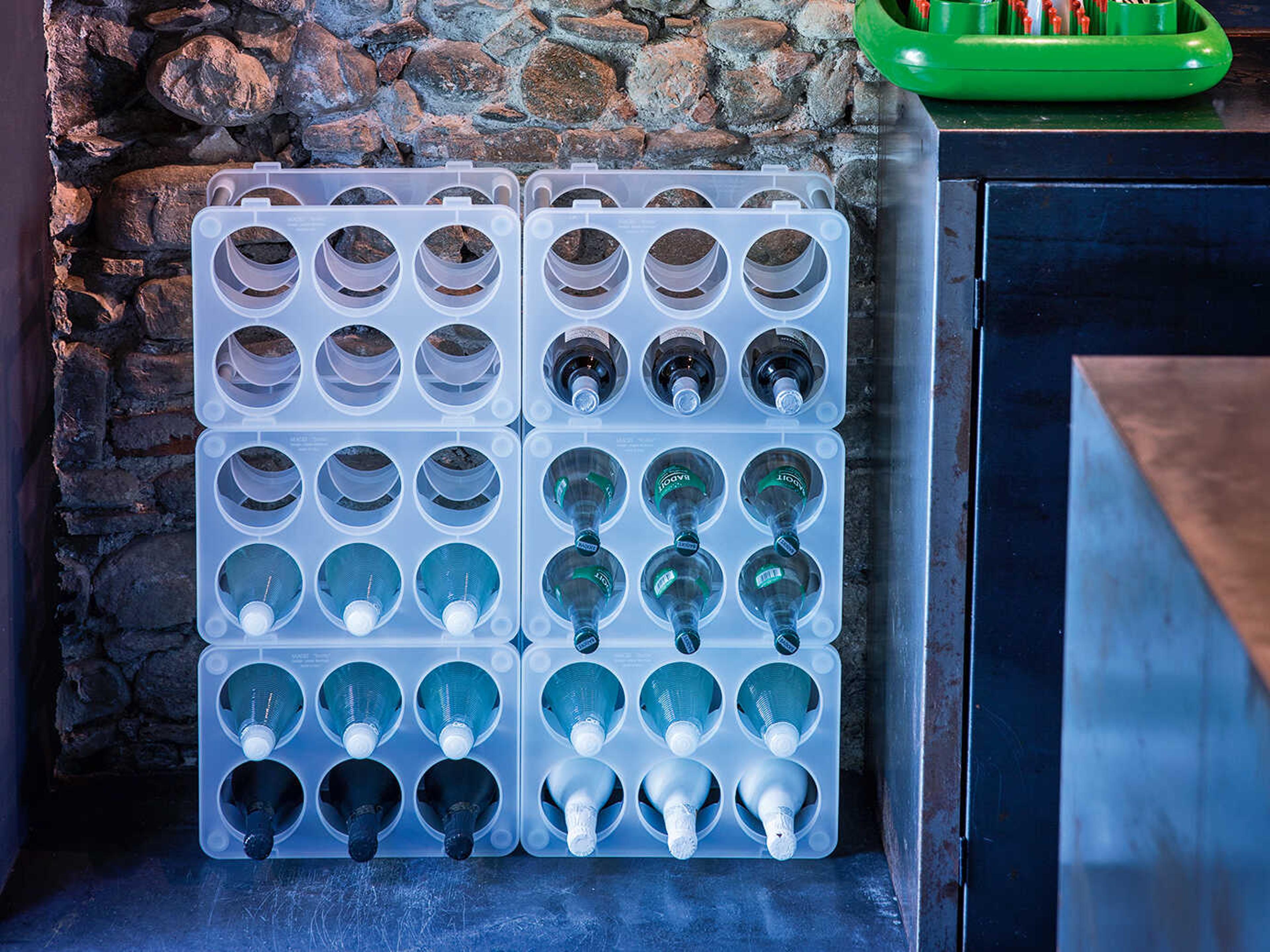 Magis Bottle Transparent Bottle Rack