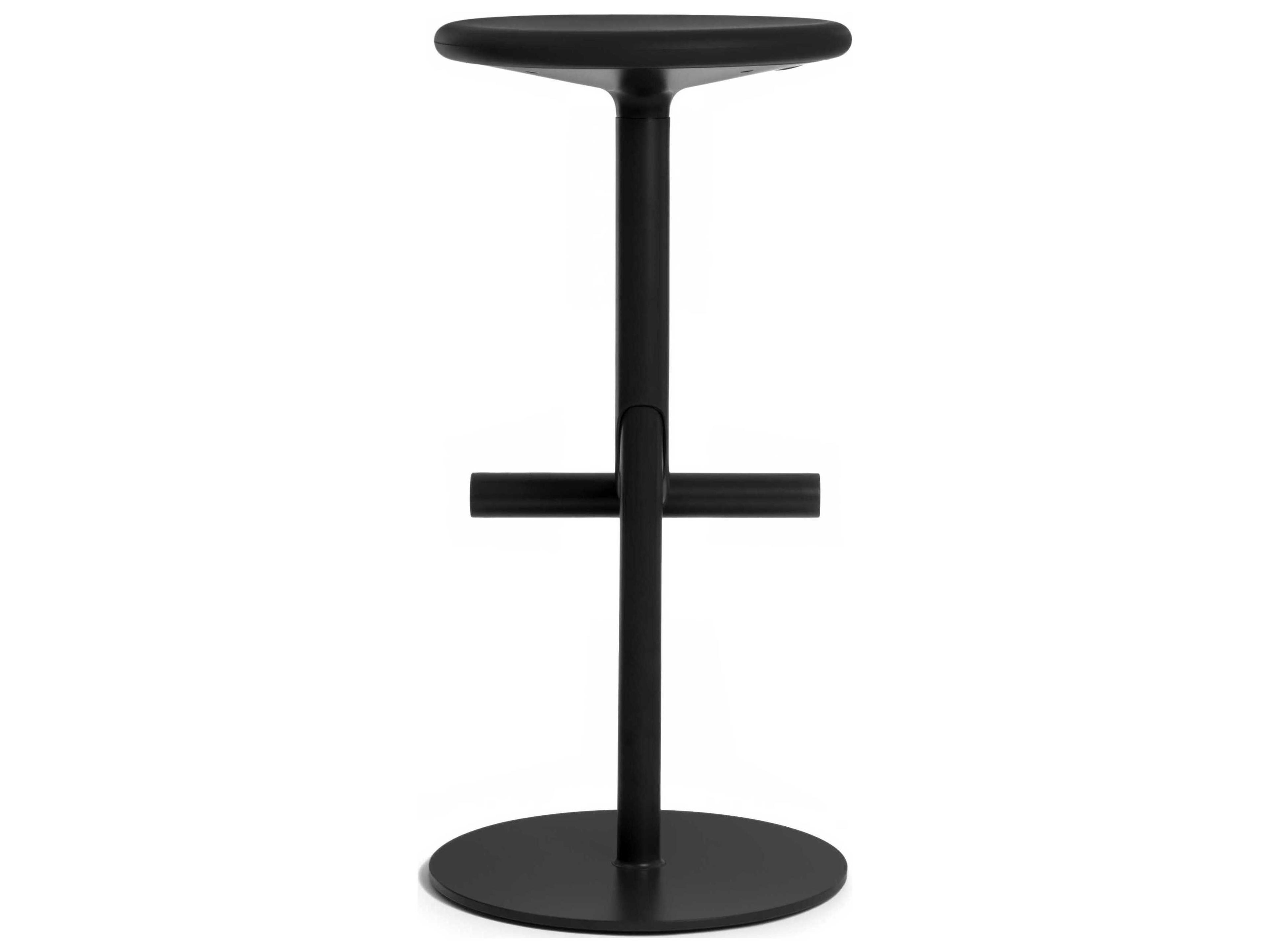Magis Tibu Black Adjustable Bar Stool