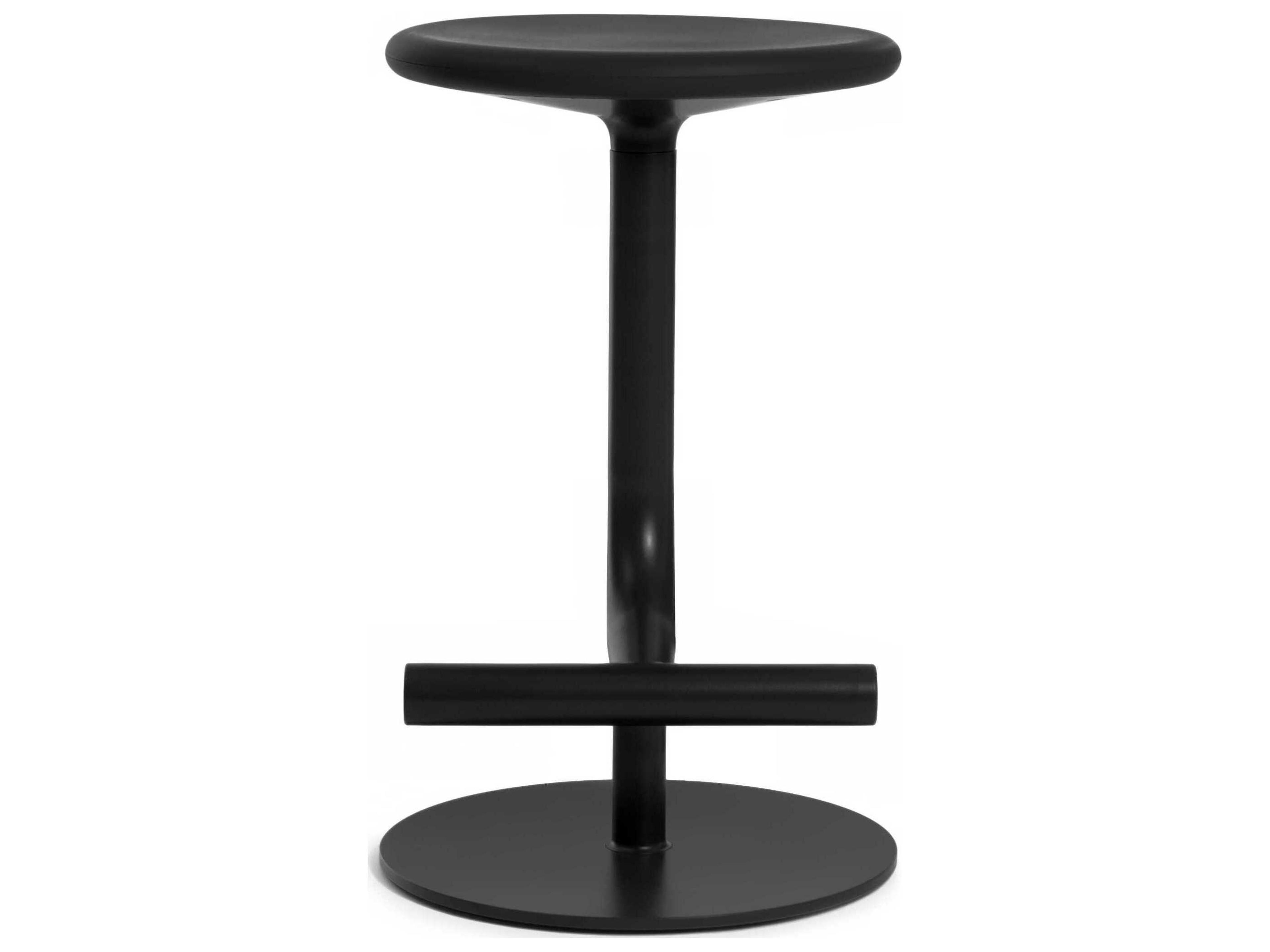 Magis Tibu Black Adjustable Bar Stool