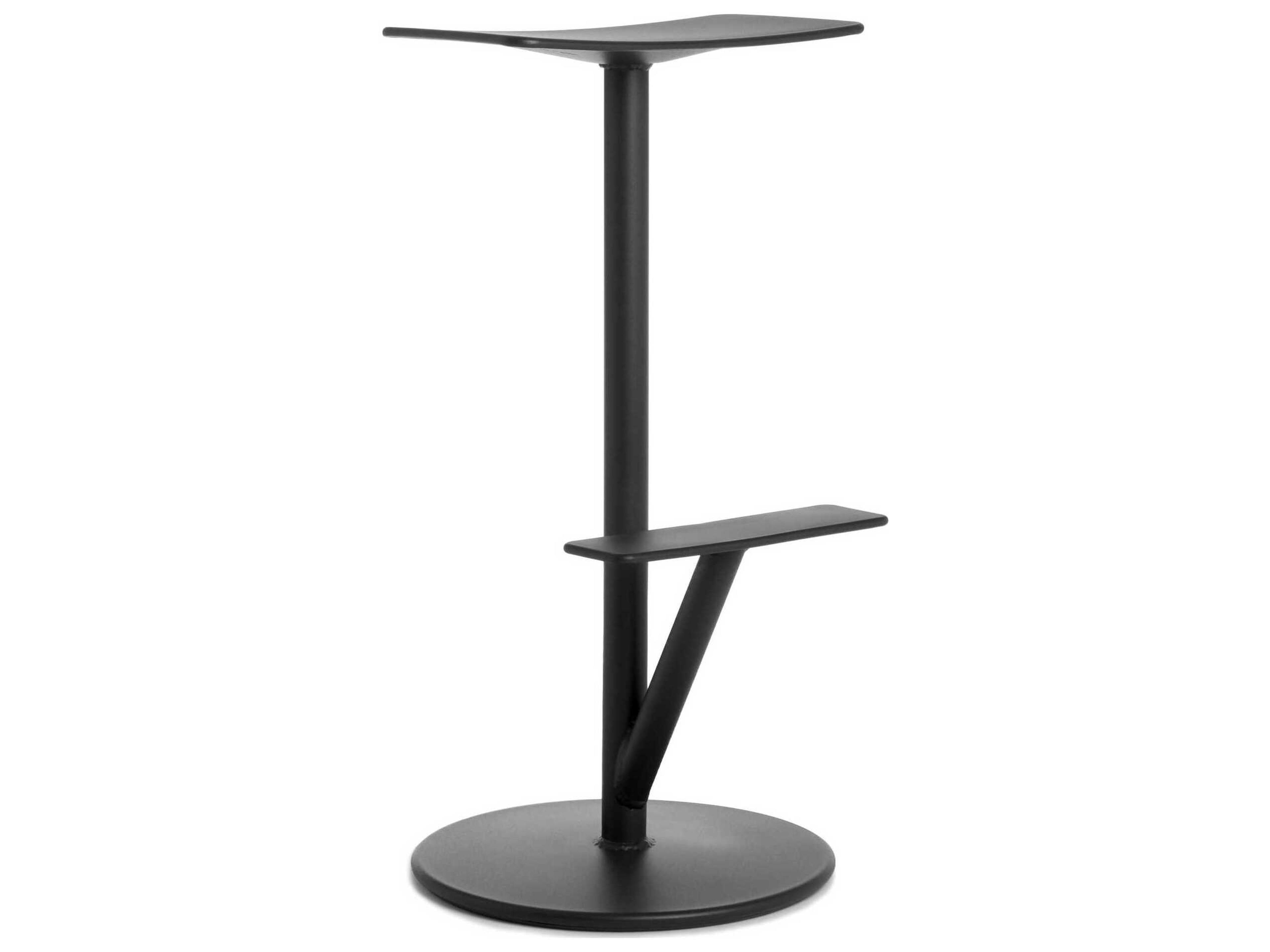 Sequoia Matt Black Bar Stool
