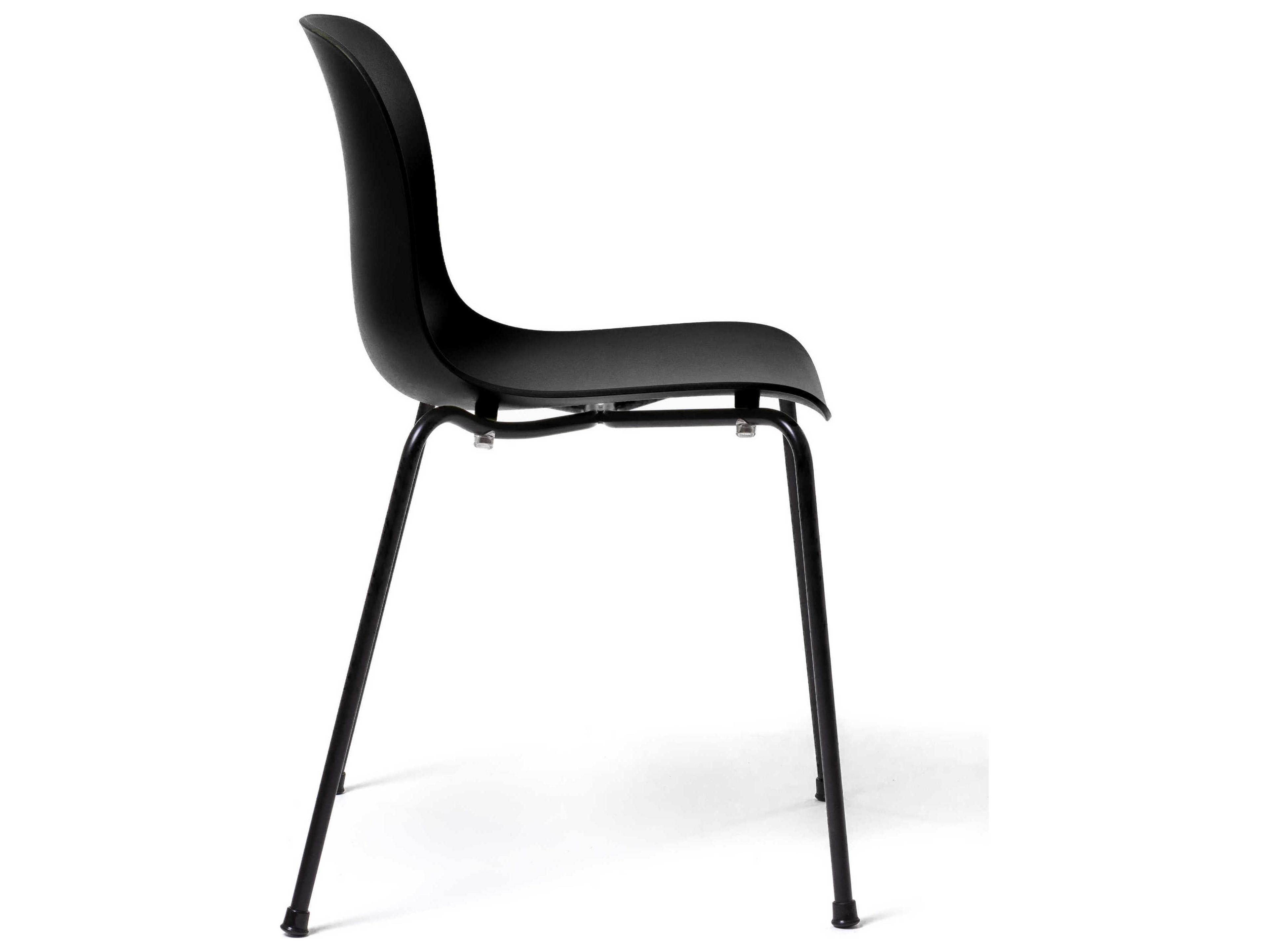 Magis Troy Black Armless Dining Chair