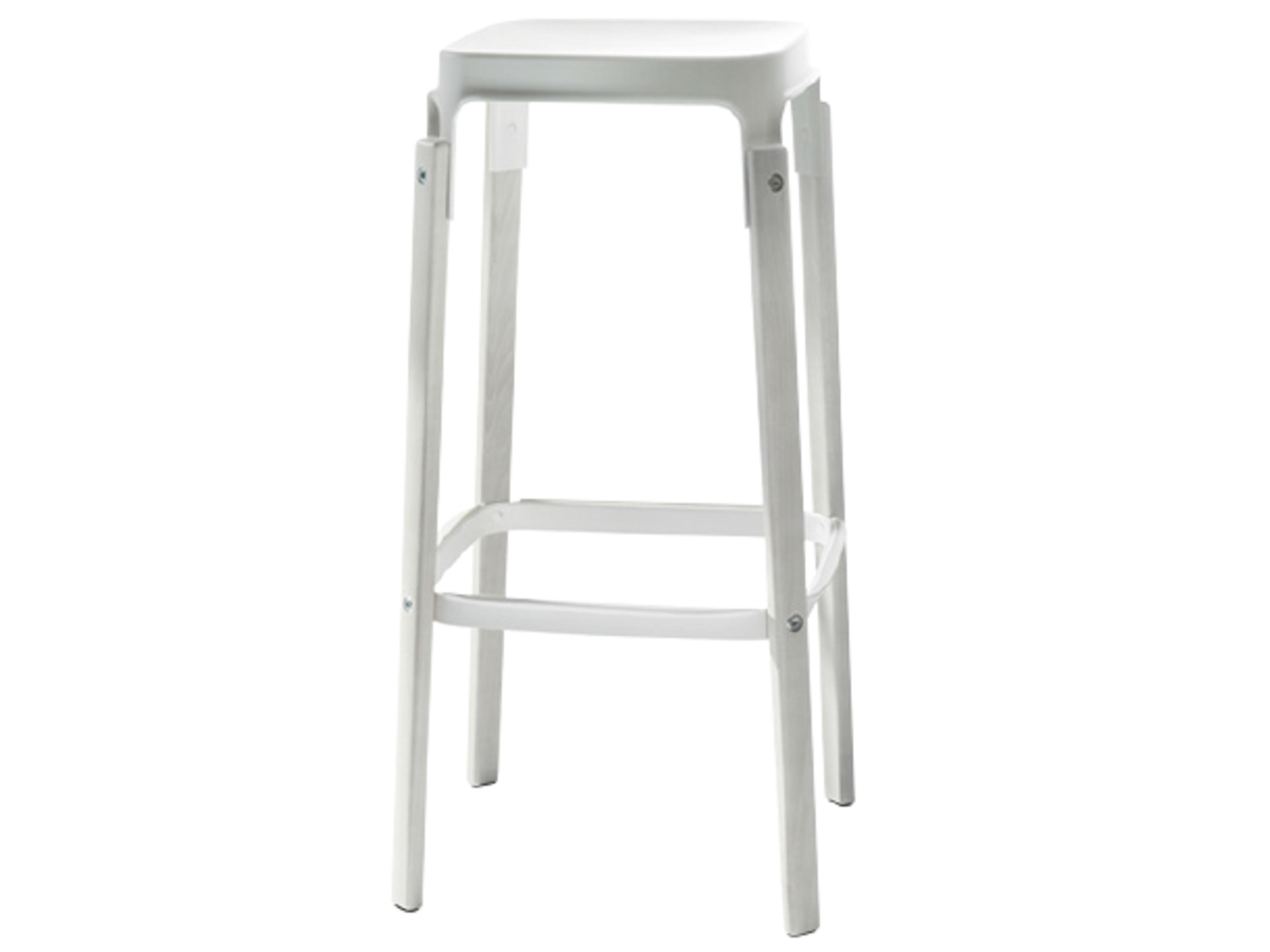 Magis Steelwood Beech Wood Bar Stool