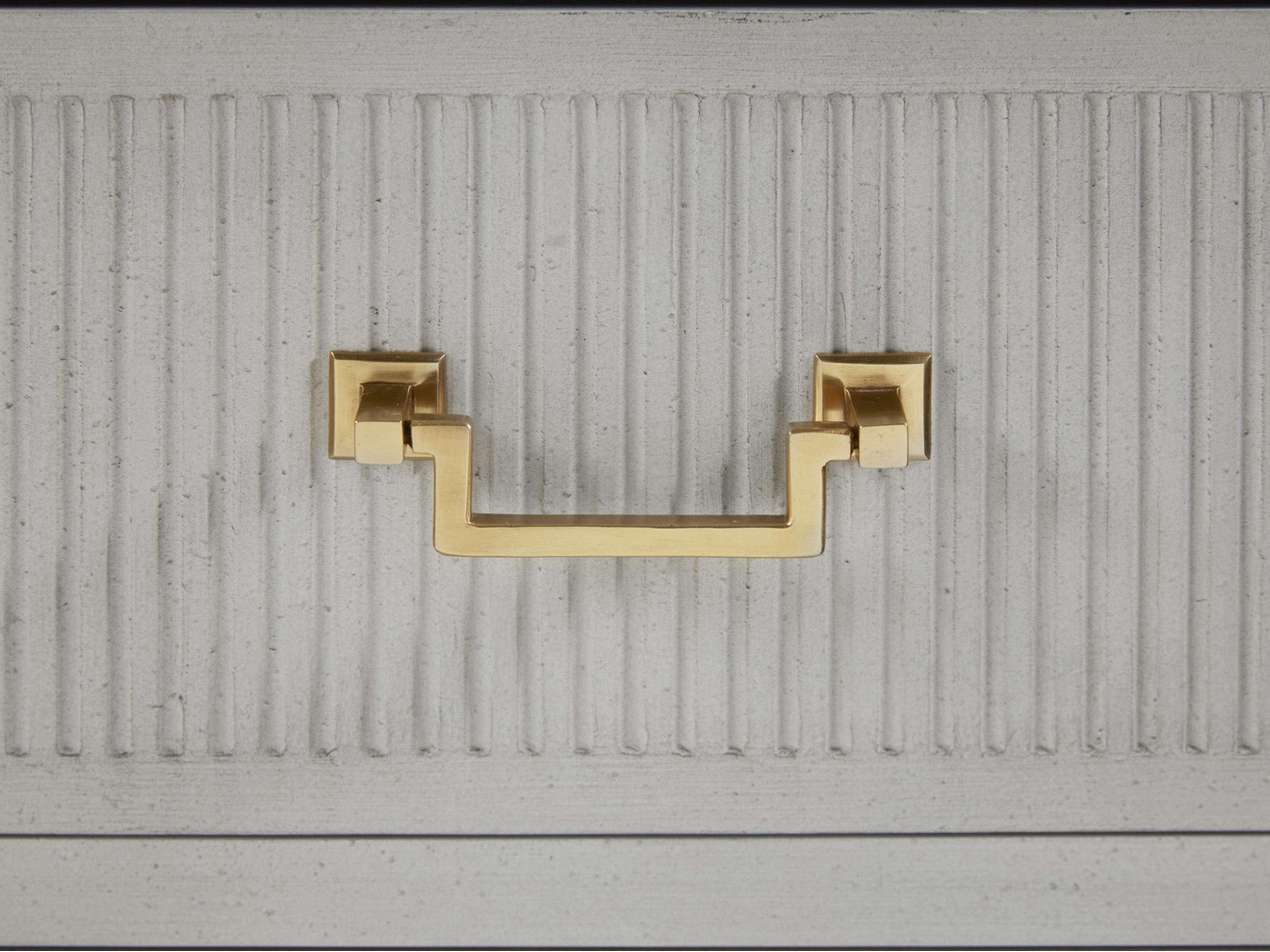 Modern History Home Copenhagen 3-Drawers Gray Nightstand