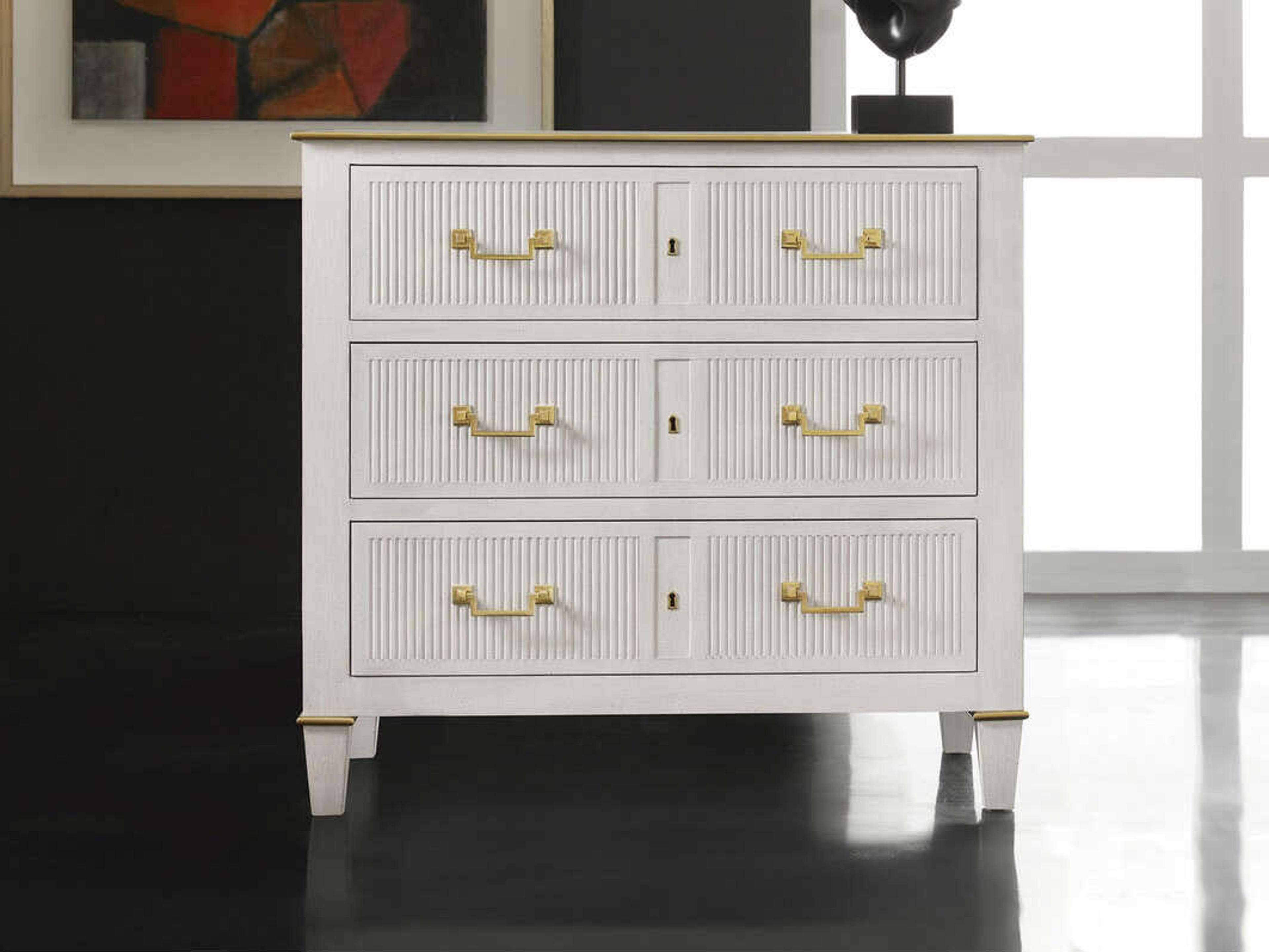 Modern History Home Copenhagen 3-Drawers Nightstand