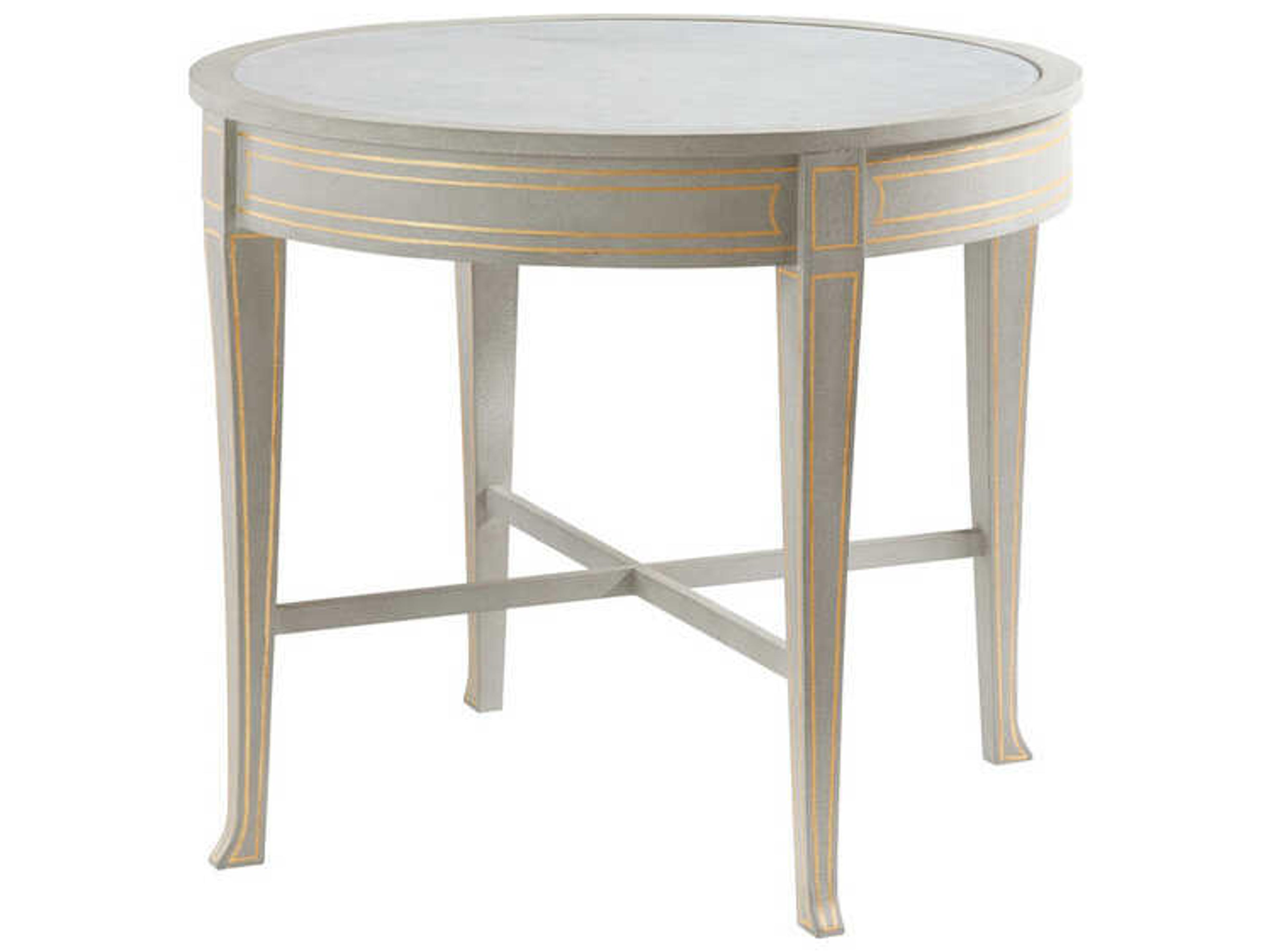 Ryn Round Marble End Table