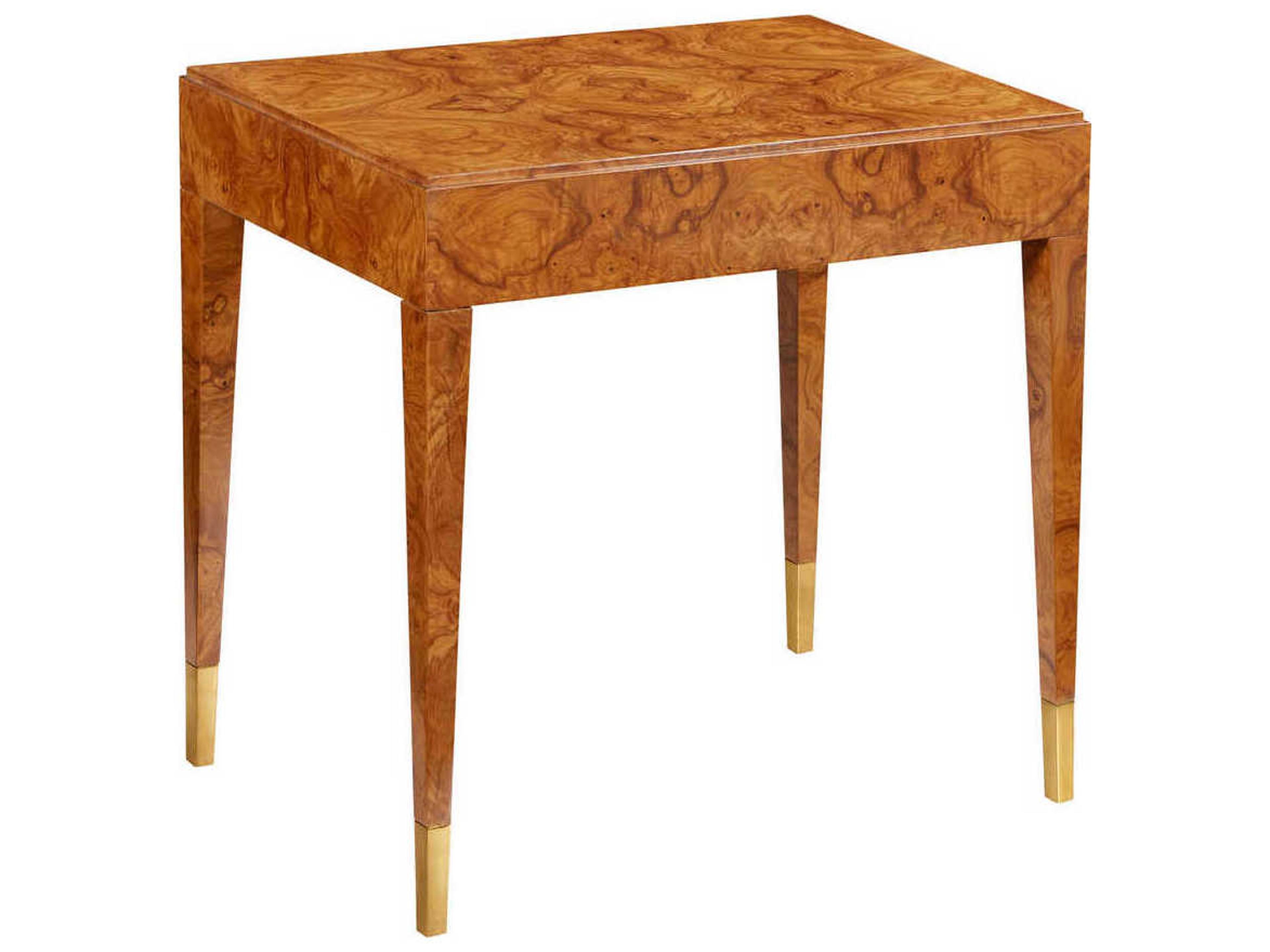 Salena Rectangular Wood End Table
