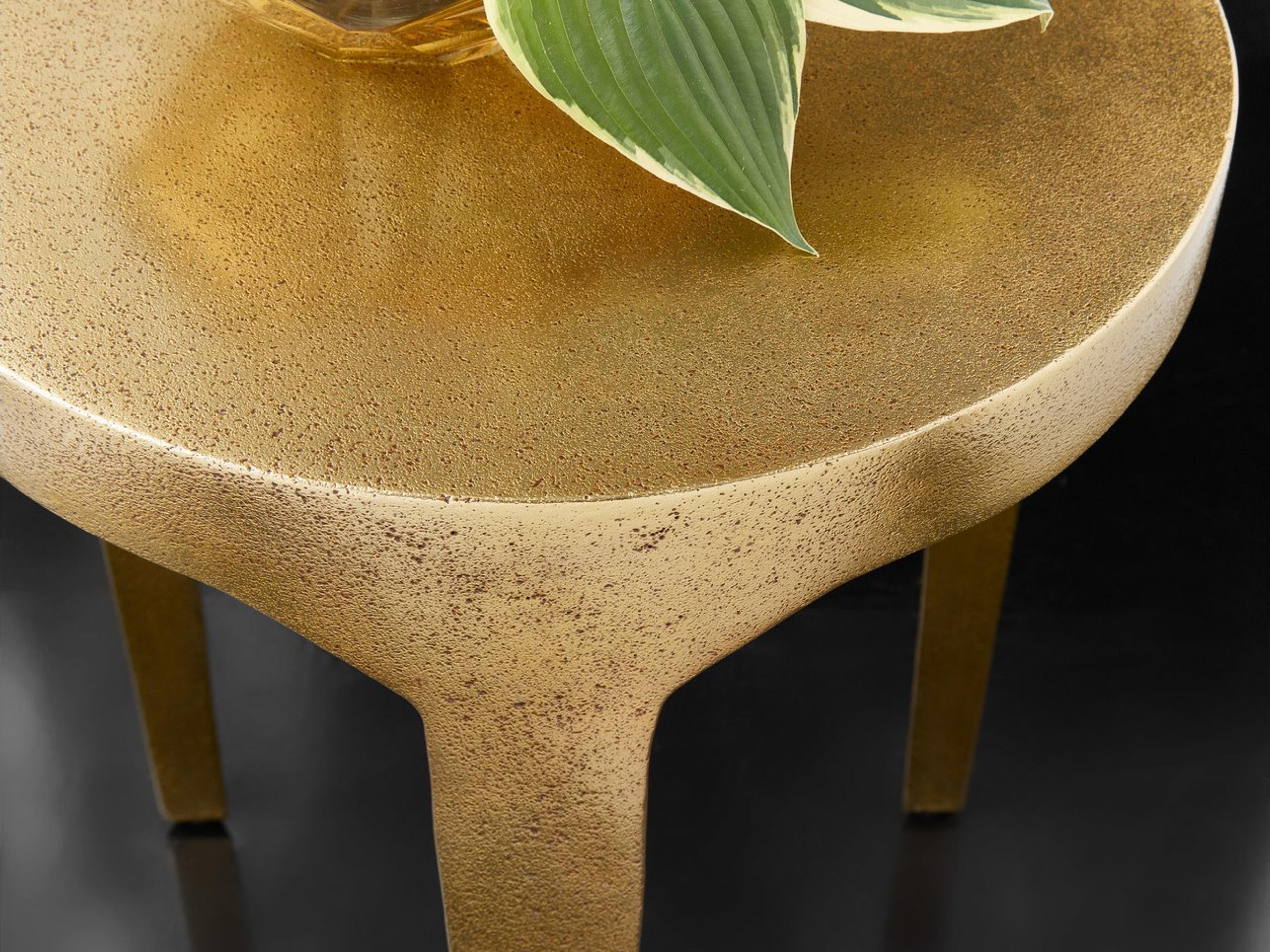 Modern History Home Bradford Round Metal End Table